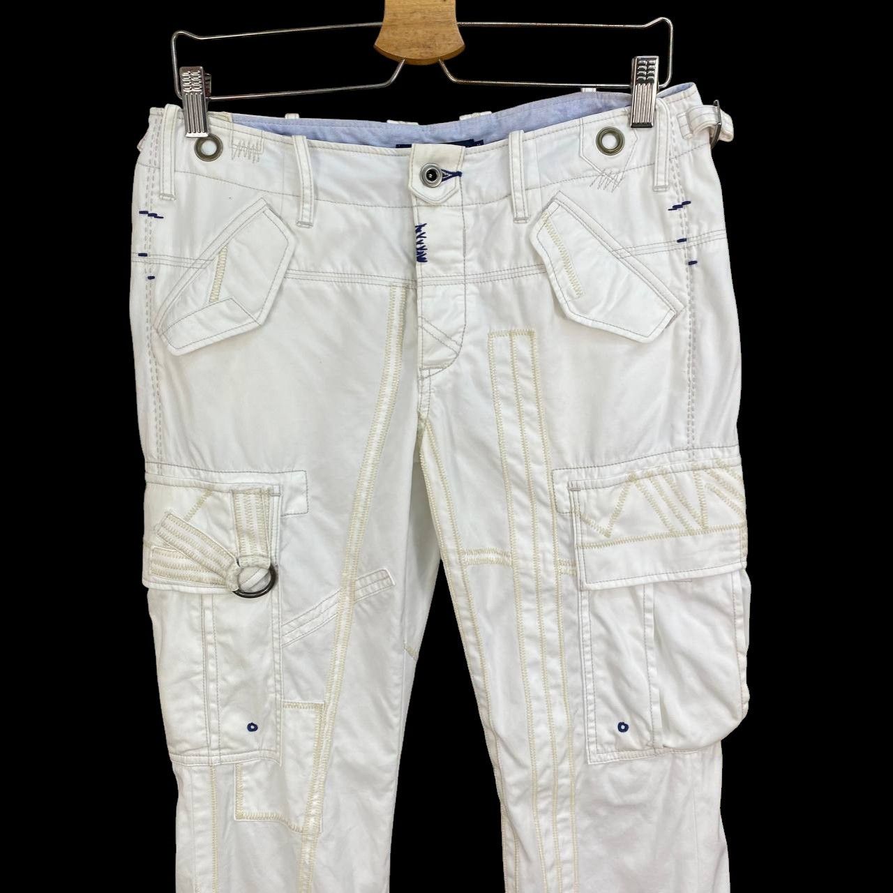 Polo Ralph Lauren Polo Ralph Lauren Off-White Utility Cargo spider-web Stitch Size US 30 / EU 46 - 6 Thumbnail