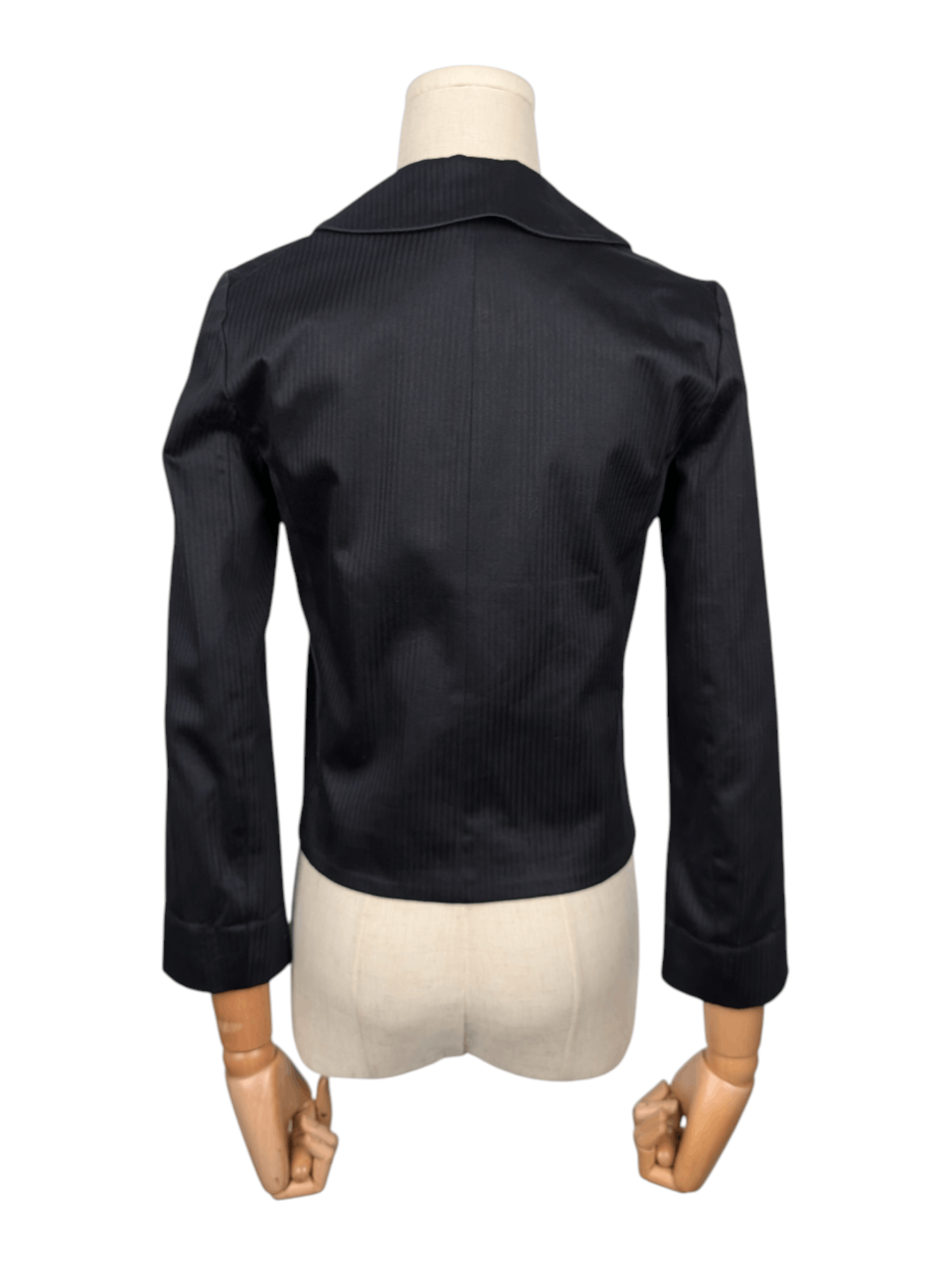 Marc by Marc Jacobs Marc Jacobs Black Double Breasted Blazer Size XS / US 0-2 / IT 36-38 - 2 Thumbnail