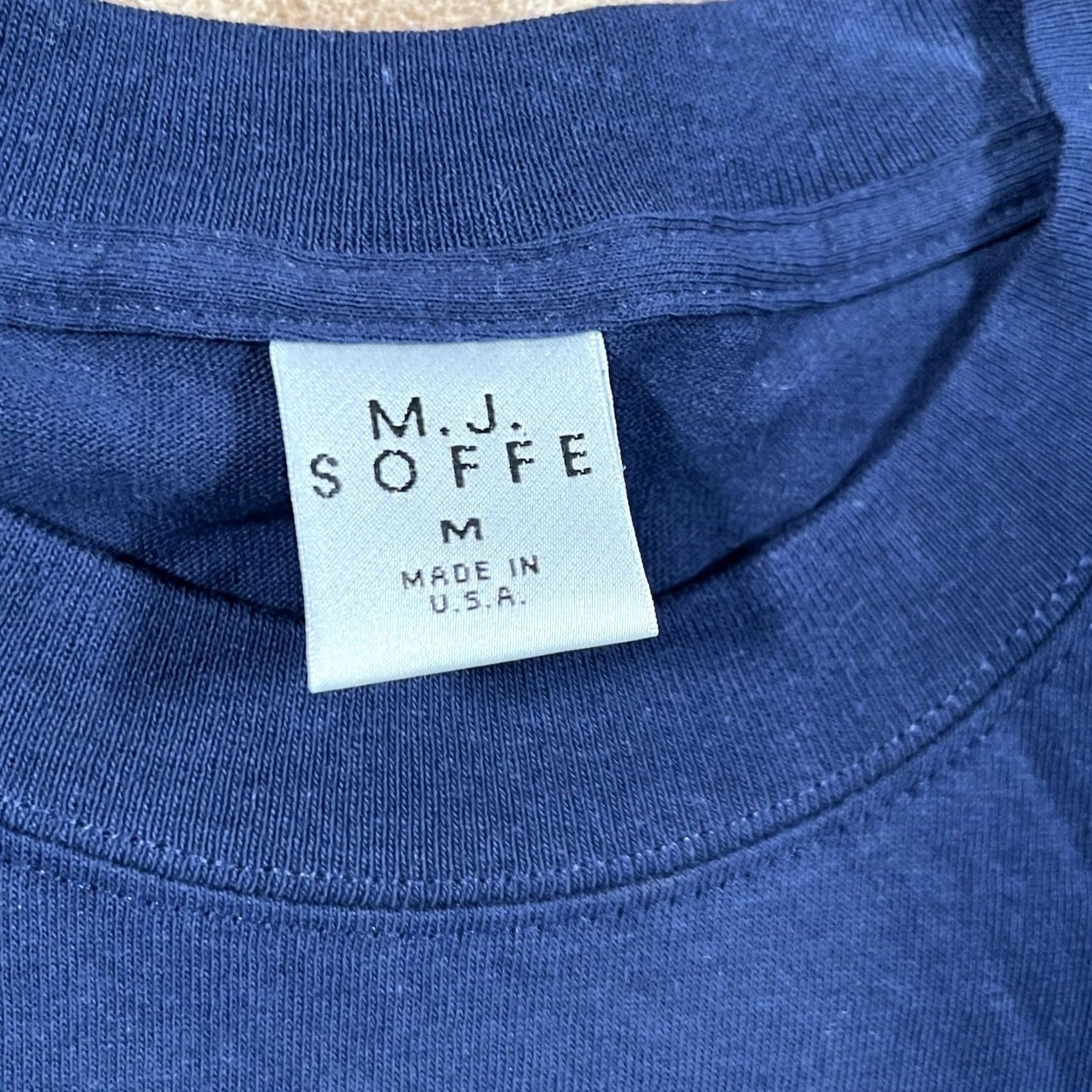 Soffe VINTAGE Soffe Michigan T-Shirt M USA Sports College Men Blue 90s Y2K M Size Medium Size US M / EU 48-50 / 2 - 4 Thumbnail