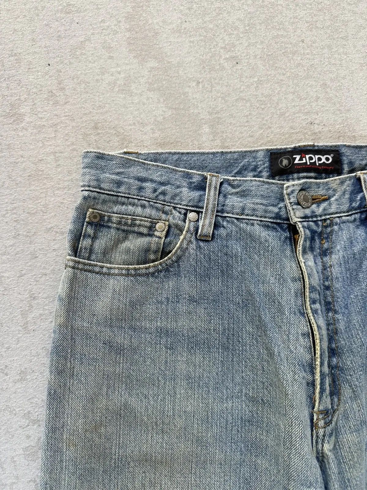 Zippo OFFERS ACCEPT 🩸 ZIPPO Jeans Light Washed Denim Pants W31 Size US 31 - 3 Thumbnail