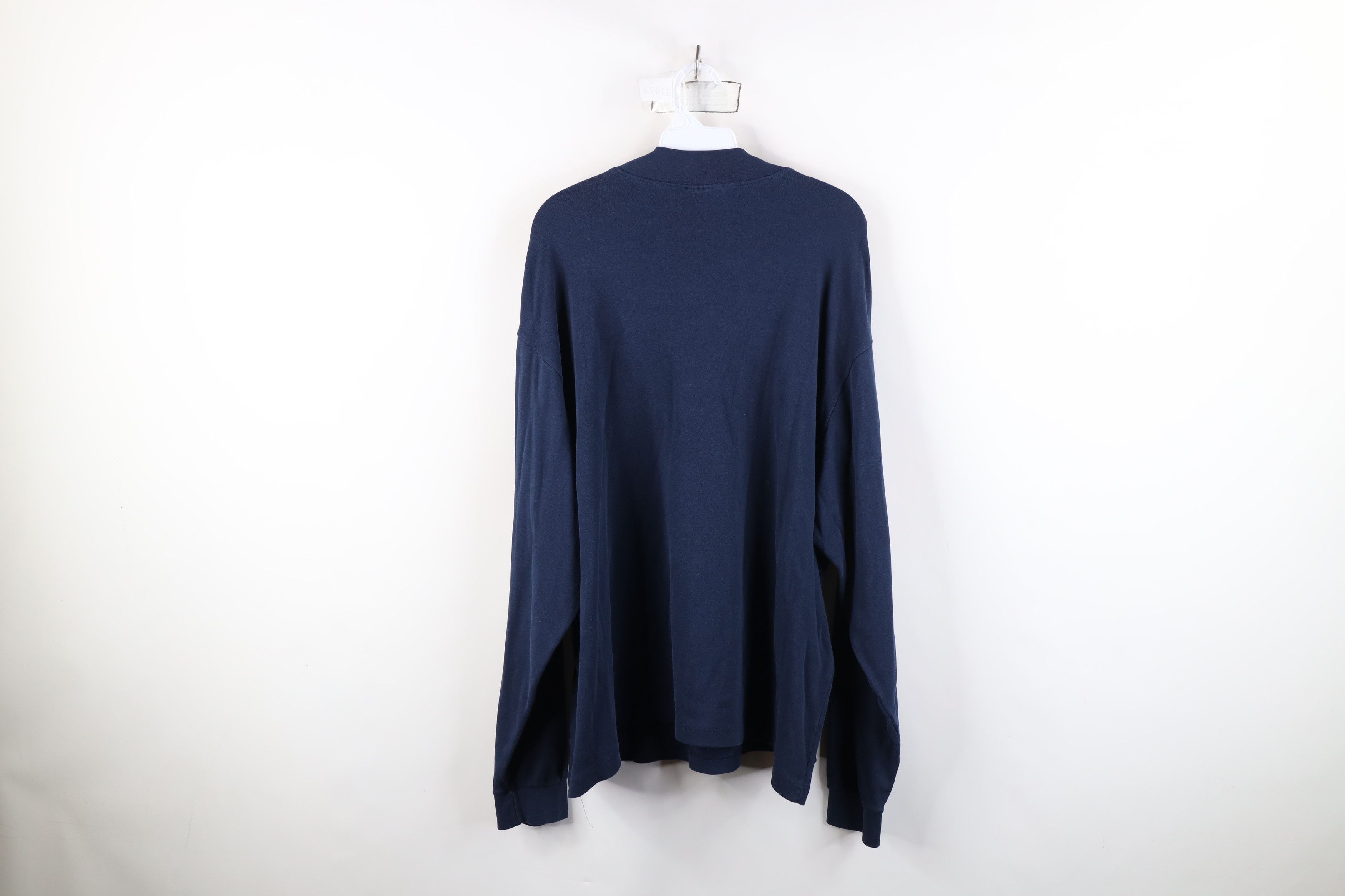 Vintage Vintage 90s Streetwear Mock Neck Long Sleeve T-Shirt USA Size US XXL / EU 58 / 5 - 12 Thumbnail