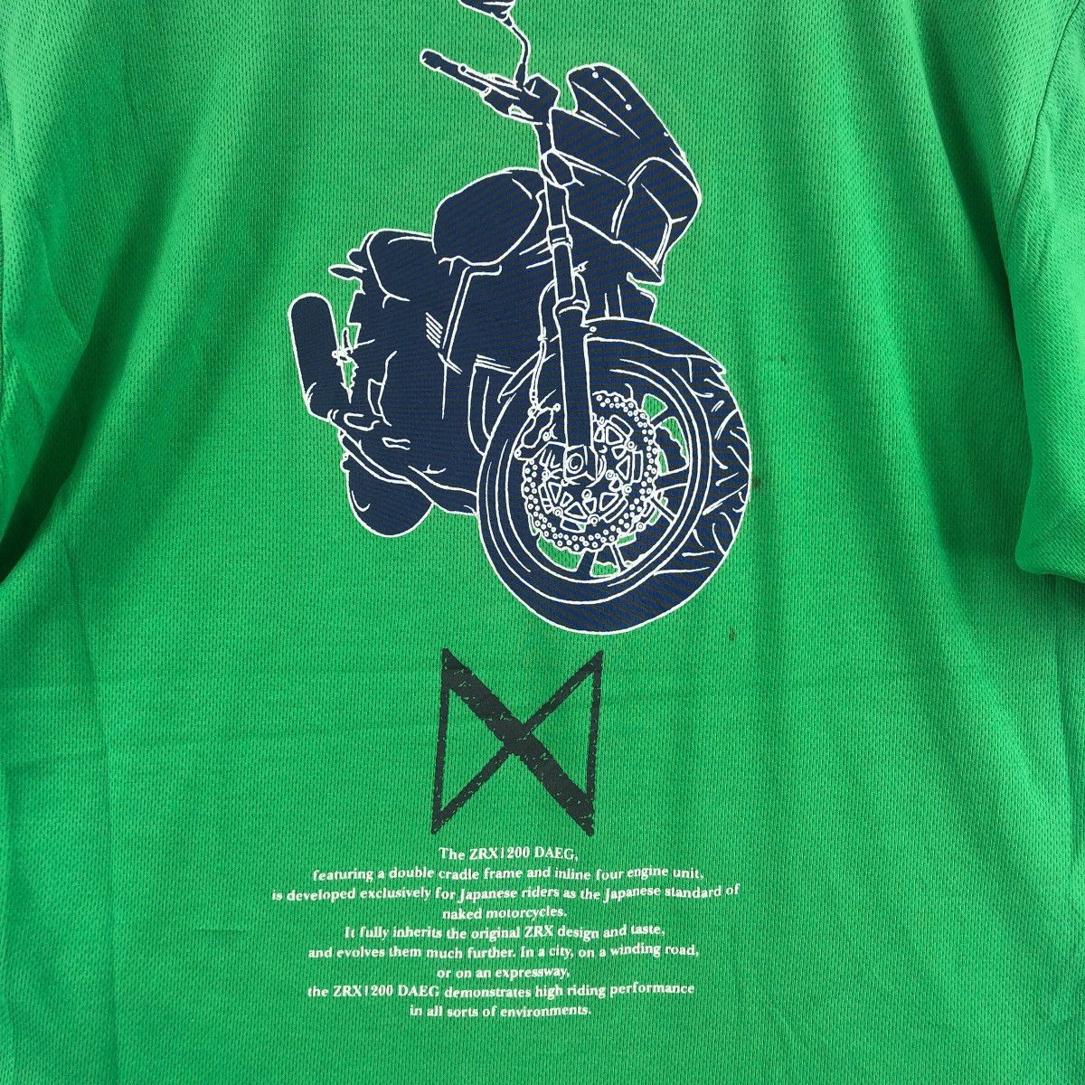 Uniqlo KAWASAKI ZRX 1200 x UNIQLO Bonnoh Illustration Tee Shirt Top Size US L / EU 52-54 / 3 - 5 Thumbnail
