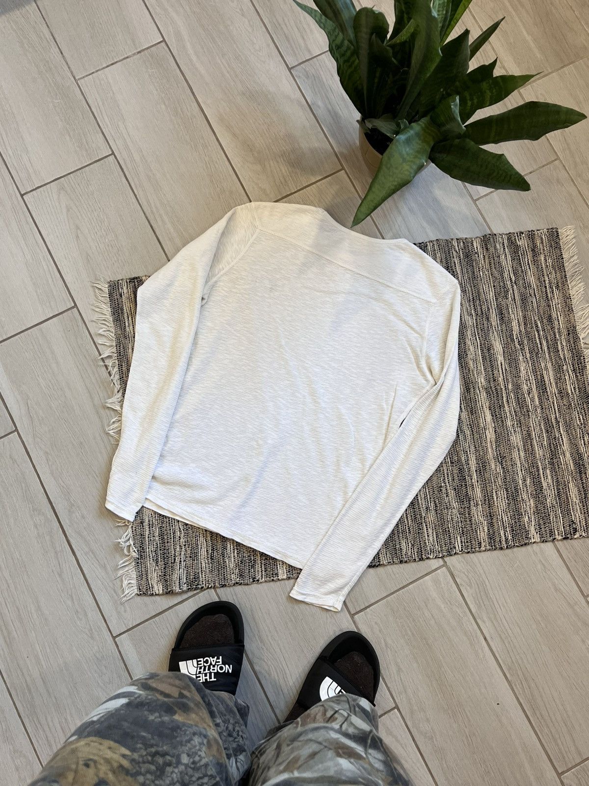 Allsaints Vintage AllSaints Longsleeve Tshirt white luxury avantgarde Size US XS / EU 42 / 0 - 2 Thumbnail