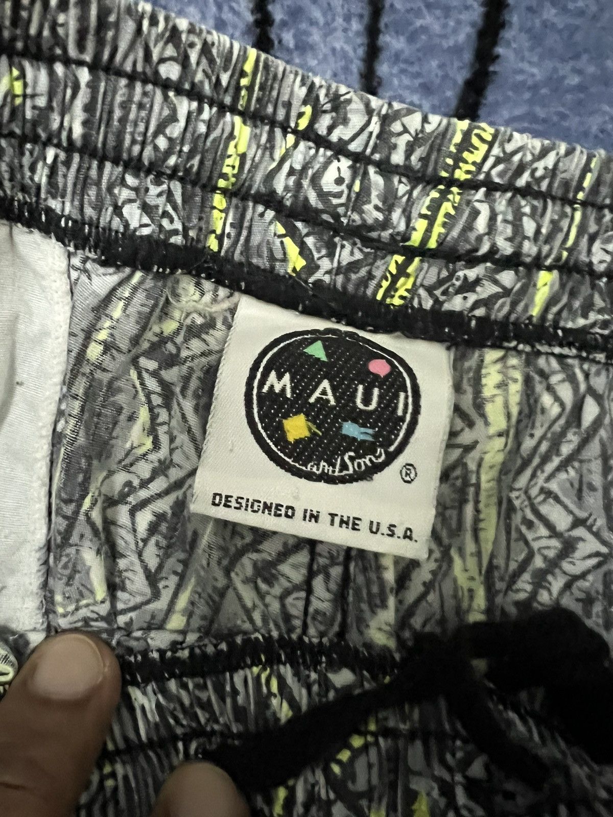 Vintage Maui & Sons - Cropped Pants Size US 34 / EU 50 - 3 Thumbnail