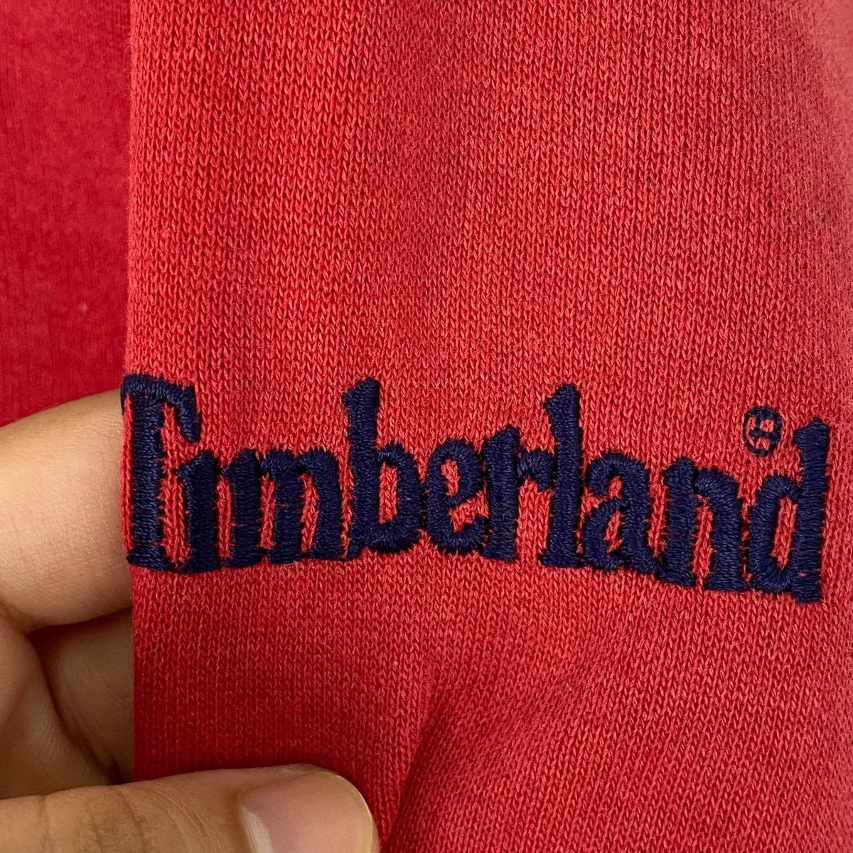 Other Vintage Timberland Crewneck Sweatshirt Red Pullover Size M Size US M / EU 48-50 / 2 - 5 Thumbnail