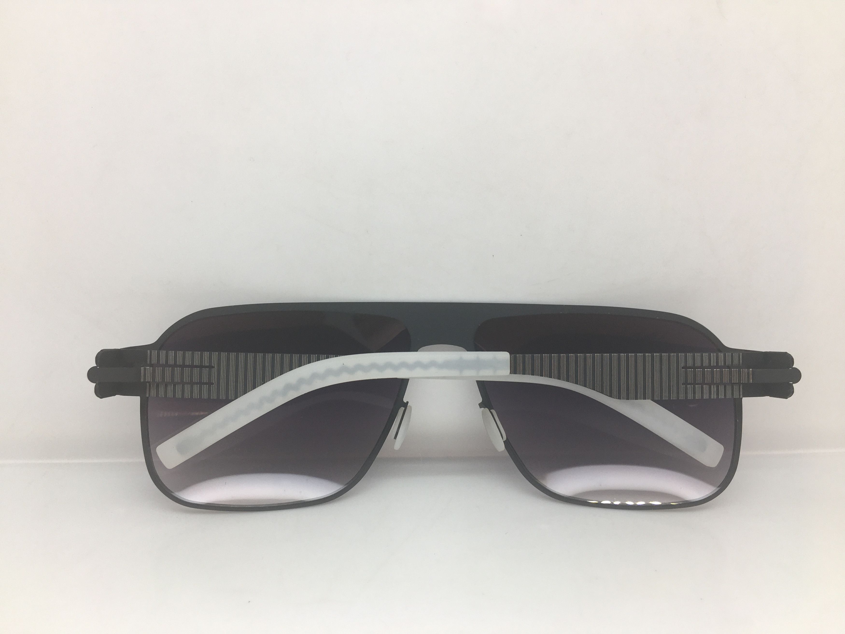 Other idesign Matte Black Alloy Aviator Sunglasses Frame Pilot Size ONE SIZE - 8 Thumbnail