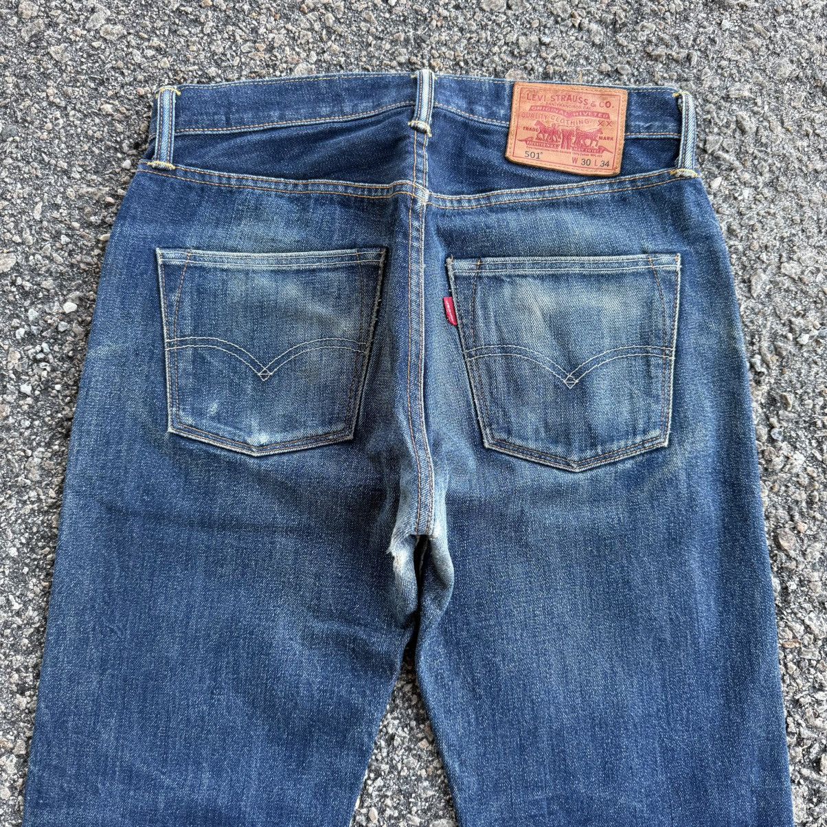 Levi's LEVI’S 501 BUTTON FLY SELVEDGE JEAN DENIM PANTS Size US 31 - 9 Thumbnail