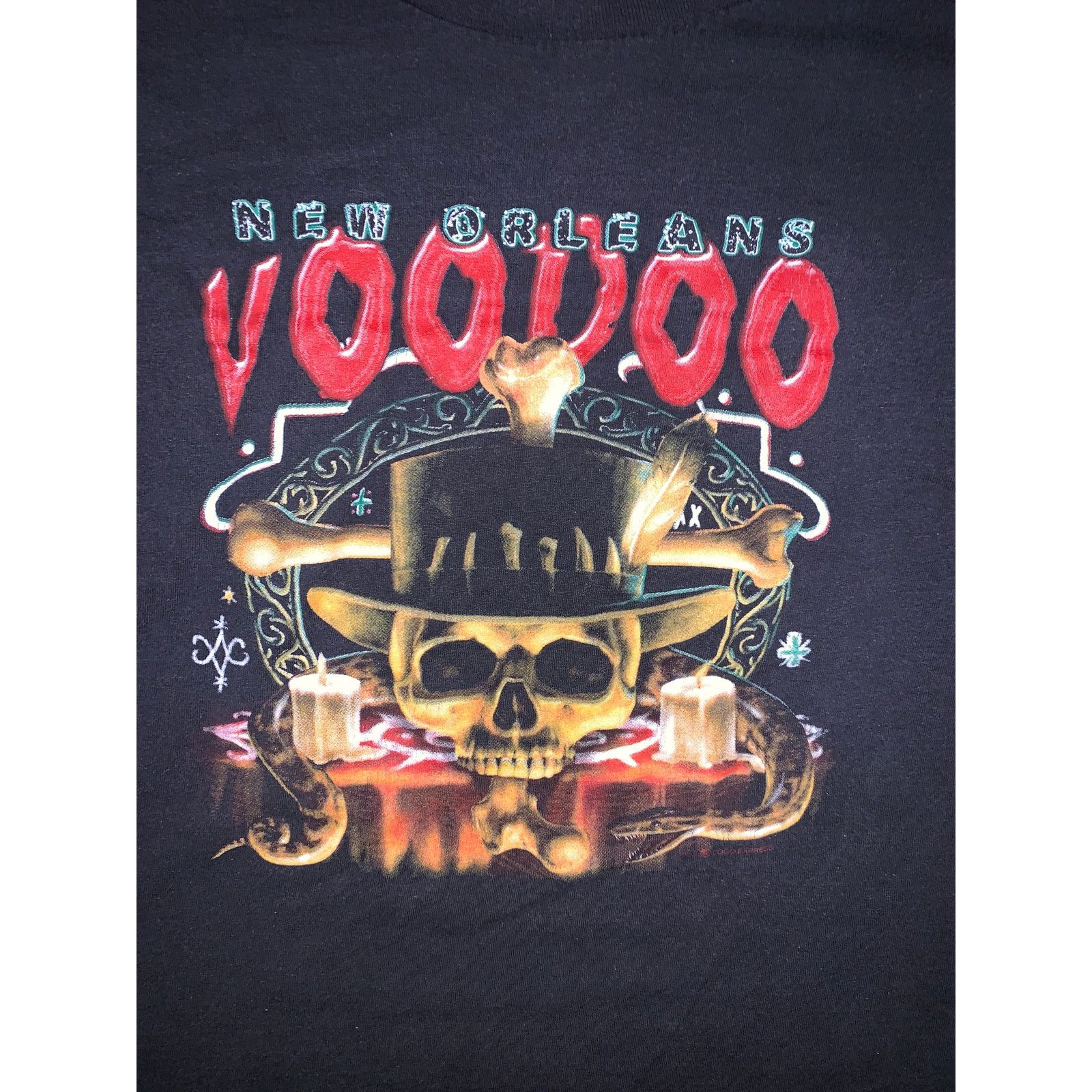 Other × Vintage New Orleans Voodoo LS T Shirt Black Delta Pro Weight XL Size US XL / EU 56 / 4 - 1 Thumbnail