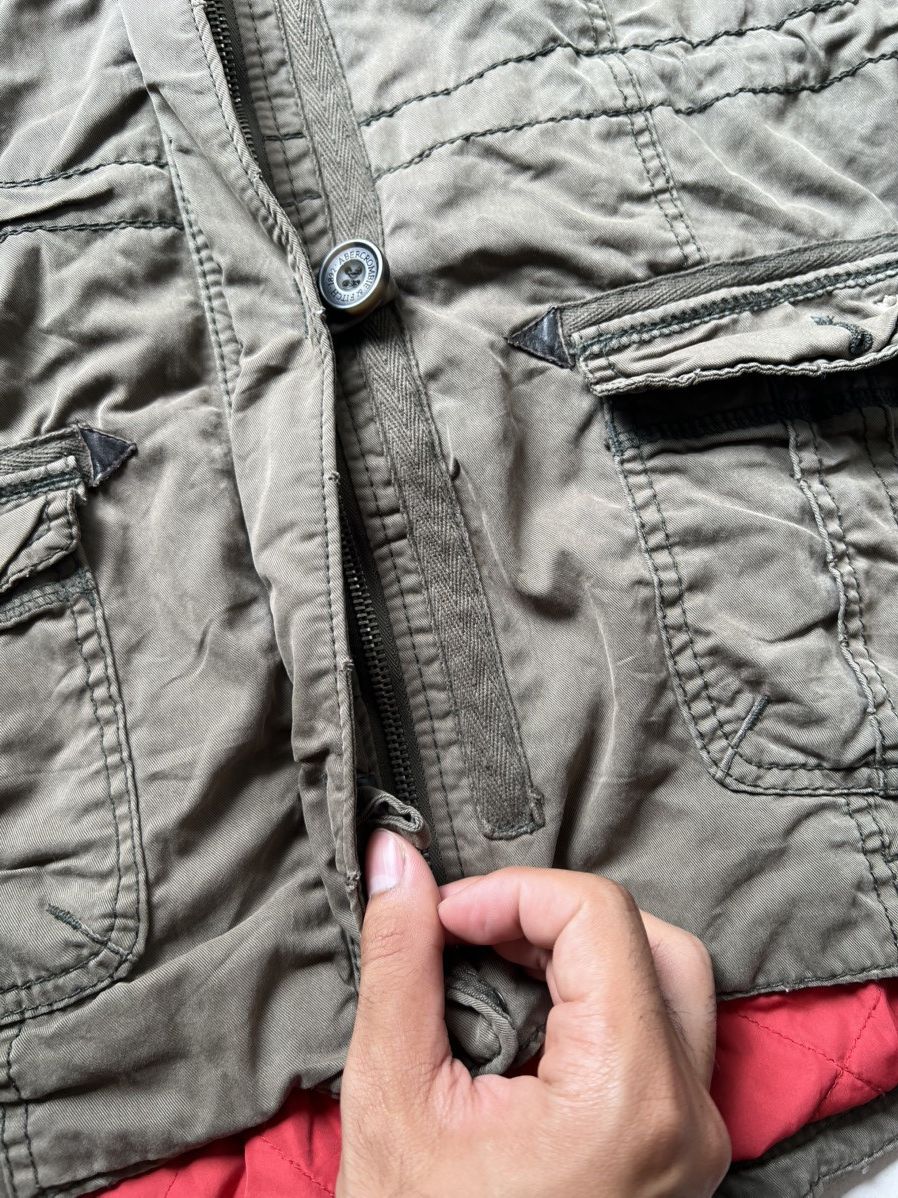 Abercrombie & Fitch Abercrombie & Fitch Fur Field Jacket Size US L / EU 52-54 / 3 - 10 Thumbnail