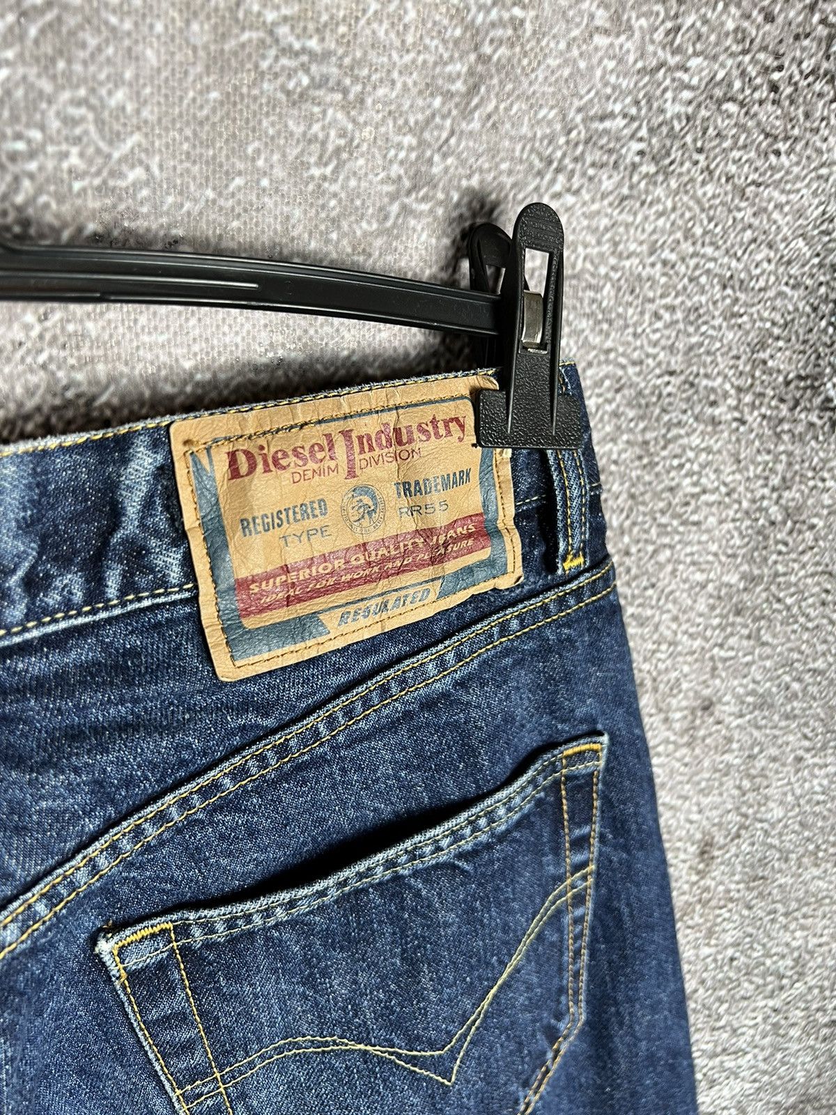 Diesel Diesel RR-55 regular fit classic denim navy fellow Italy 32 Size US 32 / EU 48 - 7 Thumbnail