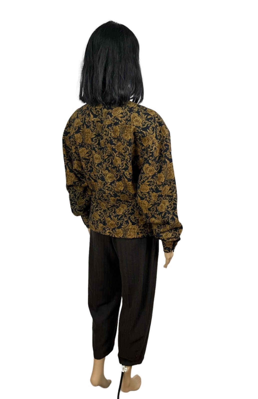 Ungaro Paris × Vintage Ungaro Paris Floral Printed Bomber Jacket Vintage size 44 Size M / US 6-8 / IT 42-44 - 8 Thumbnail