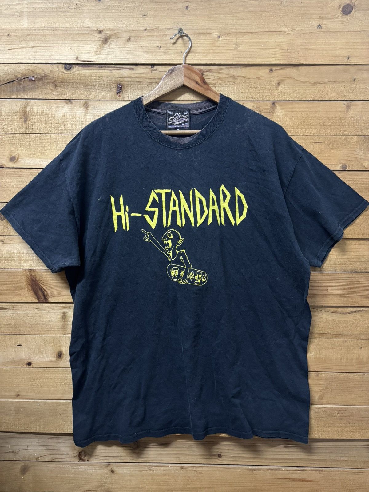 Band Tees Vintage 1991 Hi-standard japanese punk band tshirt Size US XL / EU 56 / 4 - 1 Thumbnail