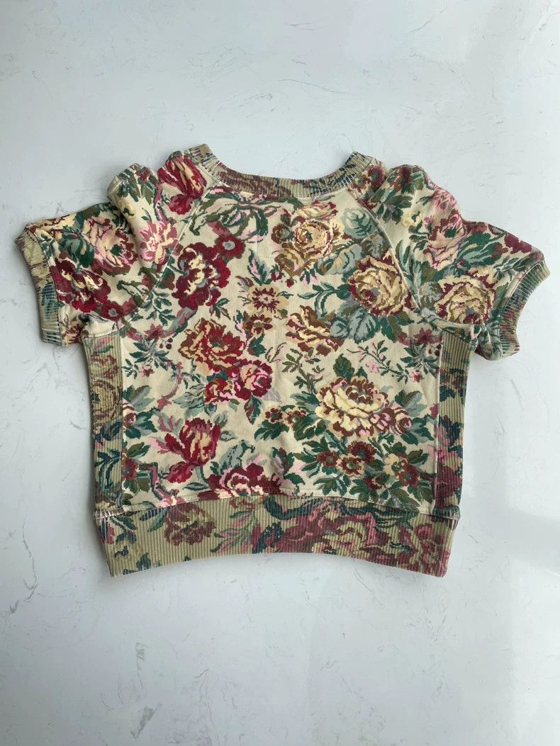 Undercover Undercover size os 2000AW petal knit short sleeves 2504-Ne Size US M / EU 48-50 / 2 - 3 Thumbnail