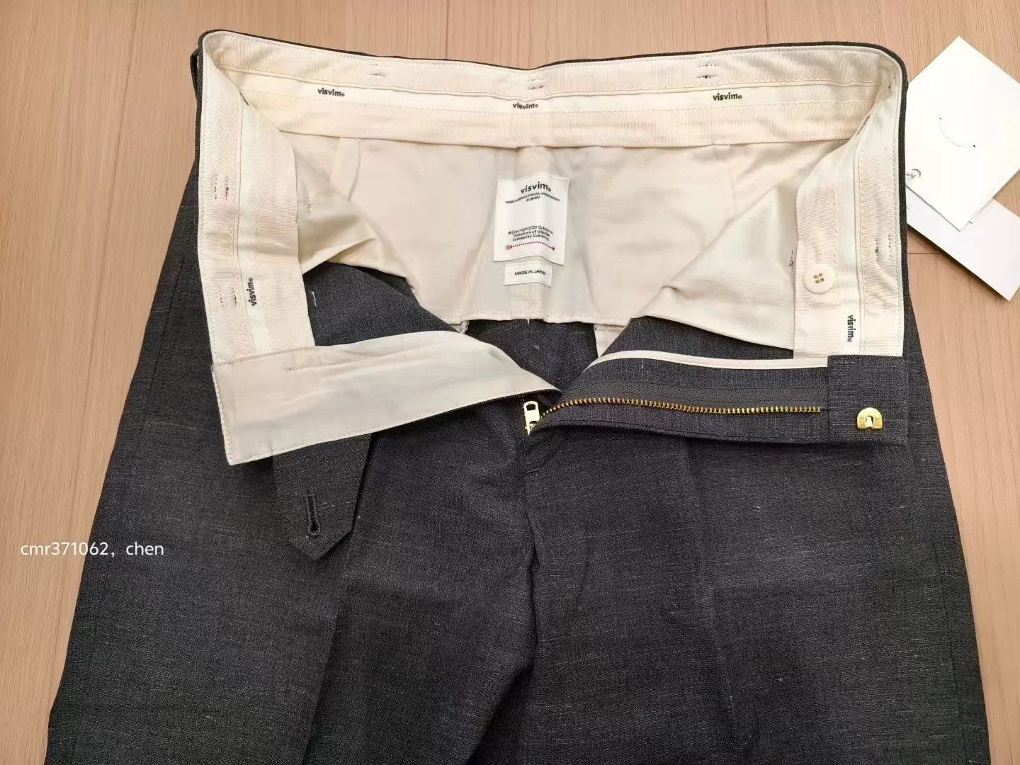 Visvim VISVIM 25SS DALTON SLACKS (W/L) Charcoal 1 Wool-Linen Size US 30 / EU 46 - 5 Thumbnail