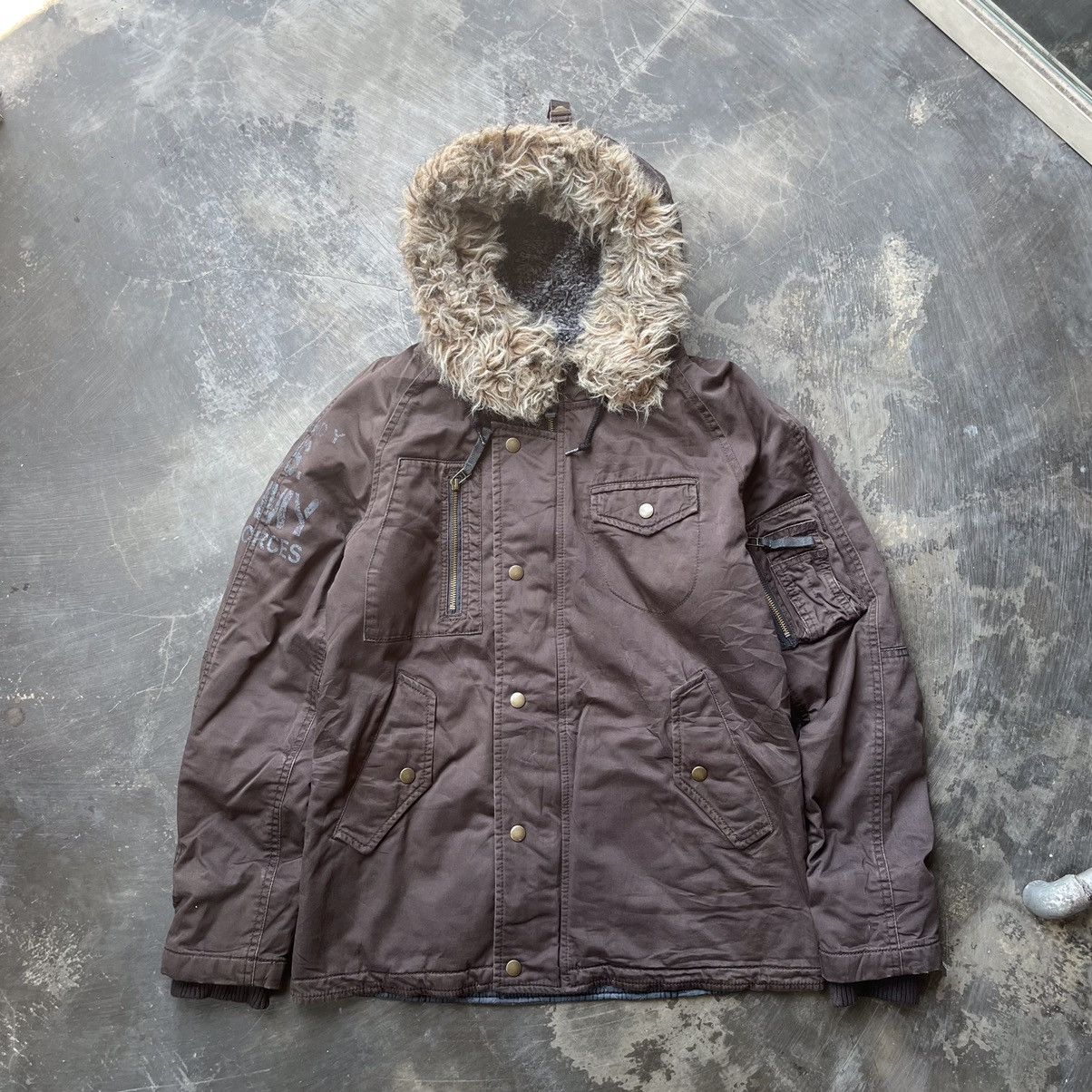 Japanese Brand Purple yellow goa faur fux if six was nine lgb kmrii jacket Size US M / EU 48-50 / 2 - 7 Thumbnail