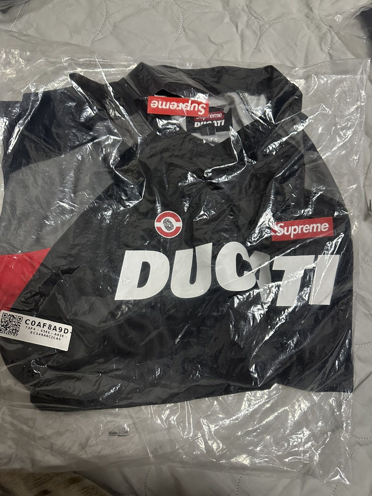 Supreme Ducati Soccer Jersey Black