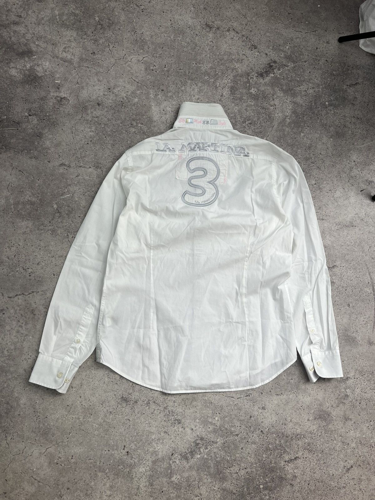 La Martina La Martina Shirt Long Sleeve Polo Cup Y2K Size L Size US L / EU 52-54 / 3 - 10 Thumbnail