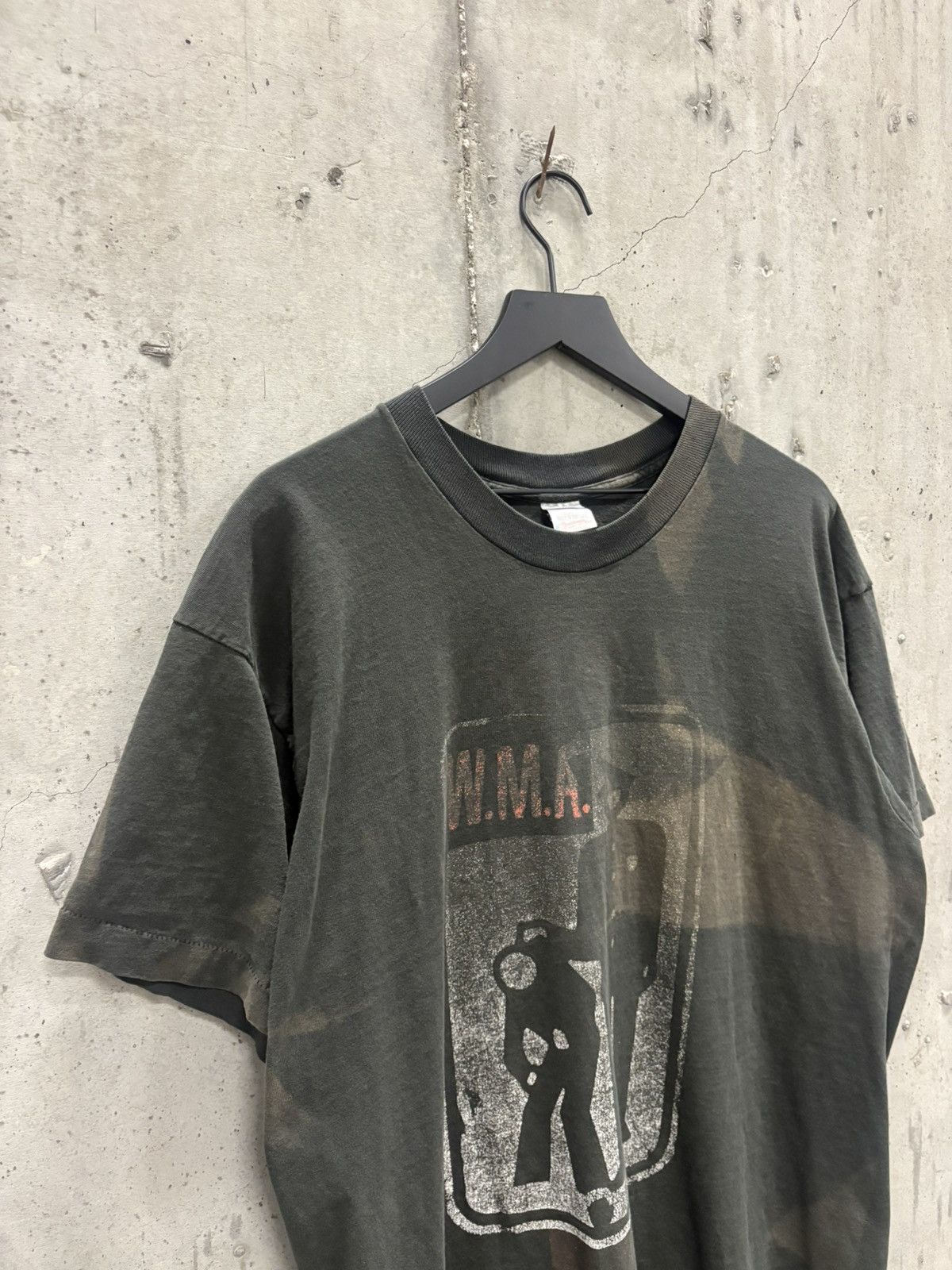 Band Tees Vintage Pearl Jam Police Shirt Thrashed Faded Grunge Band Size US XL / EU 56 / 4 - 5 Thumbnail
