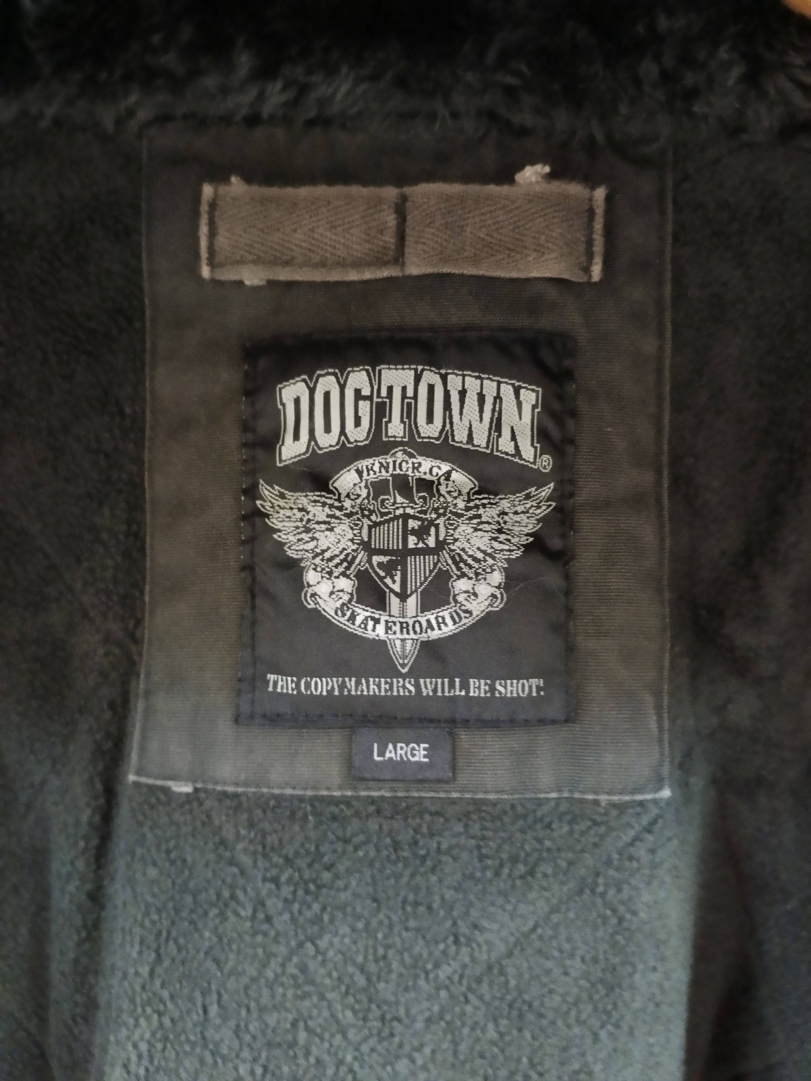 Dogtown PARKA OLIVE GREEN DOG TOWN JACKET Size US L / EU 52-54 / 3 - 8 Thumbnail