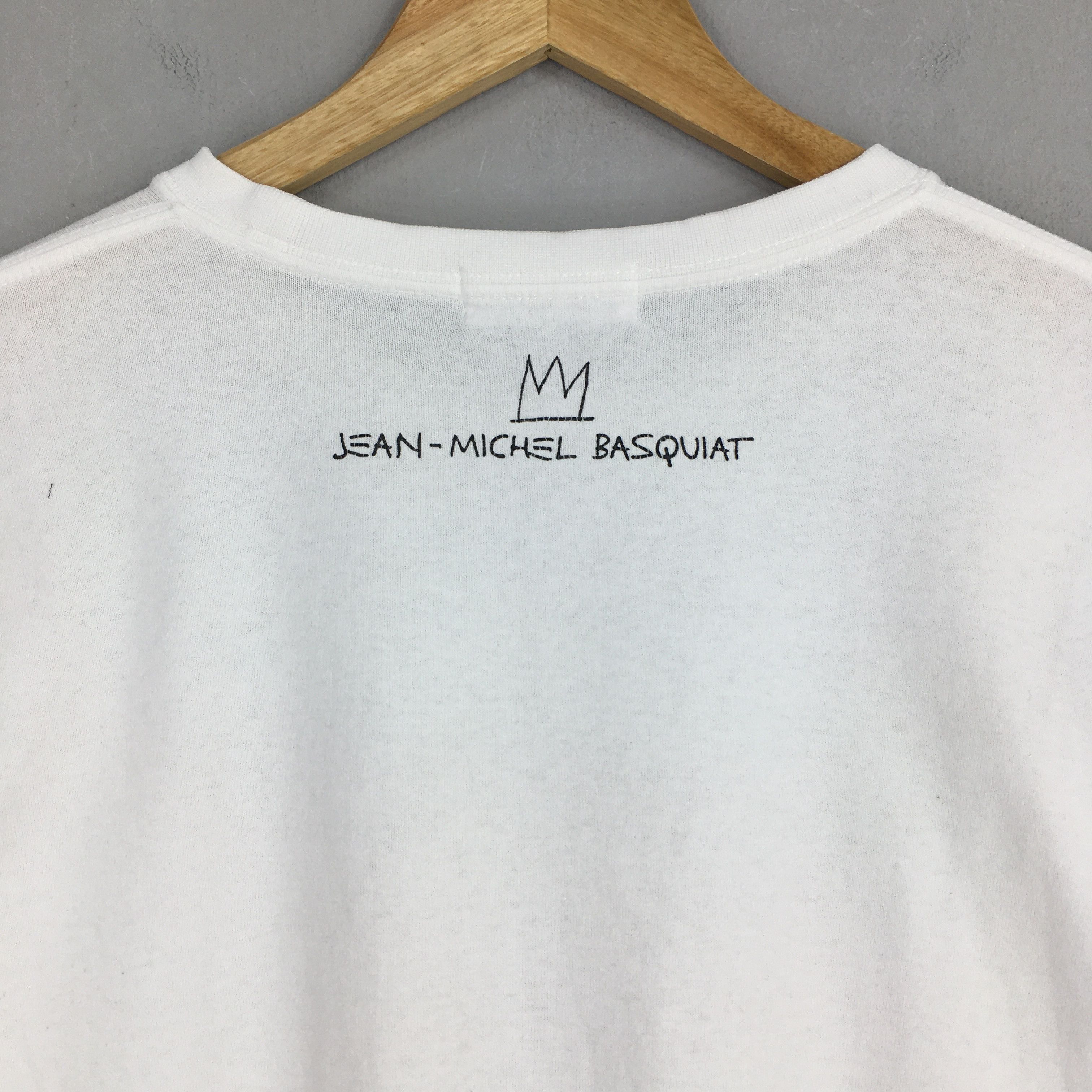 Jean-Michel Basquiat JMB Jean Michel Basquiat Notary Crown (1983) Pop Art T shirt Size US L / EU 52-54 / 3 - 8 Thumbnail