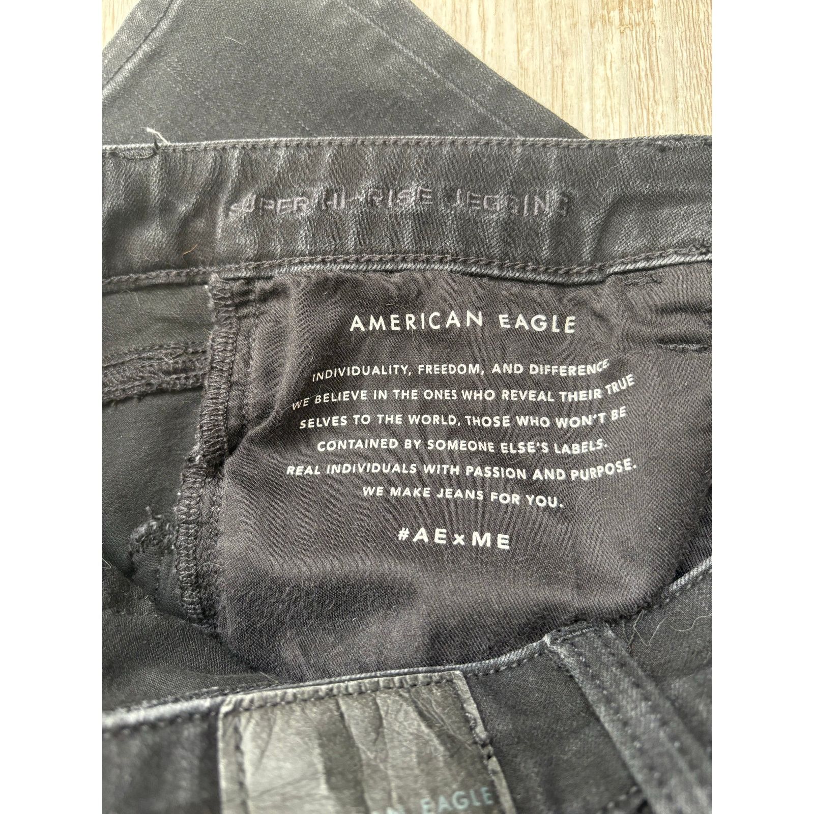 American Eagle Outfitters American Eagle | Super Hi-Rise Jeggings Skinny Jeans | Small Size 30" / US 8 / IT 44 - 6 Thumbnail