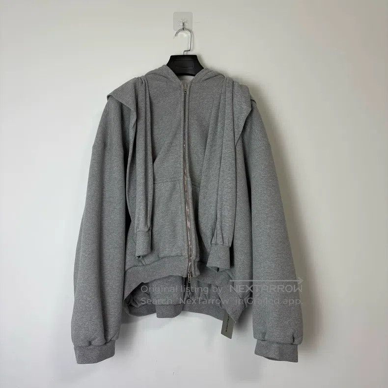 Balenciaga Balenciaga Four-sleeve zip-up hoodie Size US L / EU 52-54 / 3 - 1 Thumbnail