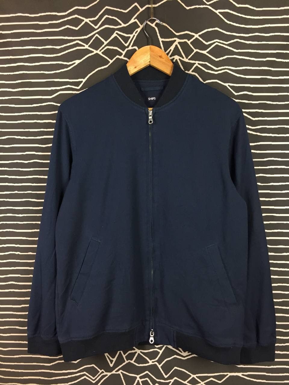 Japanese Brand SHIPS Japanese Brand Lightweight Bomber Style Jacket Size US L / EU 52-54 / 3 - 1 Thumbnail