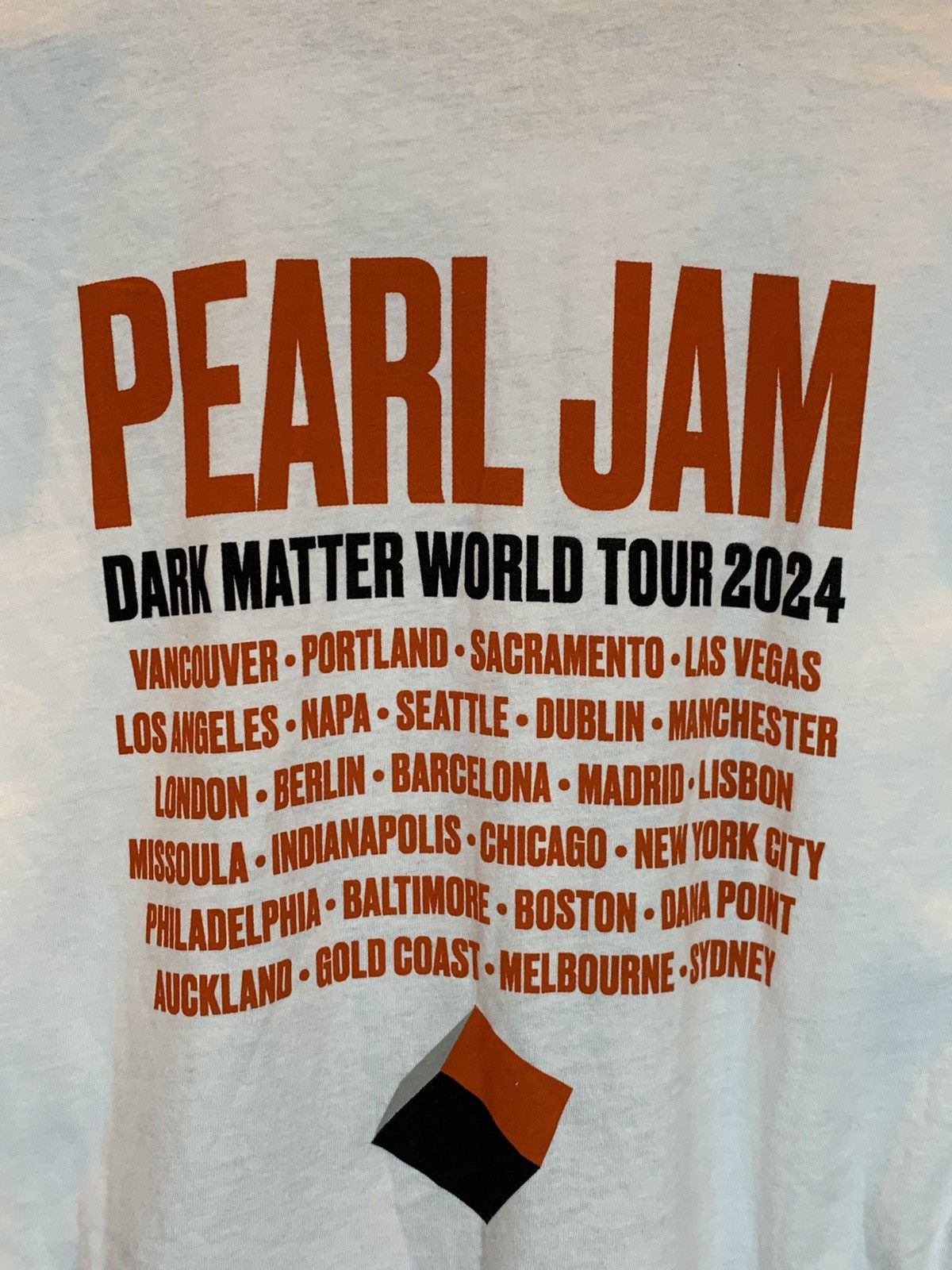 Band Tees *RARE* Pearl Jam Dark Matter World Tour 2024 Band T-Shirt S Size US S / EU 44-46 / 1 - 4 Thumbnail