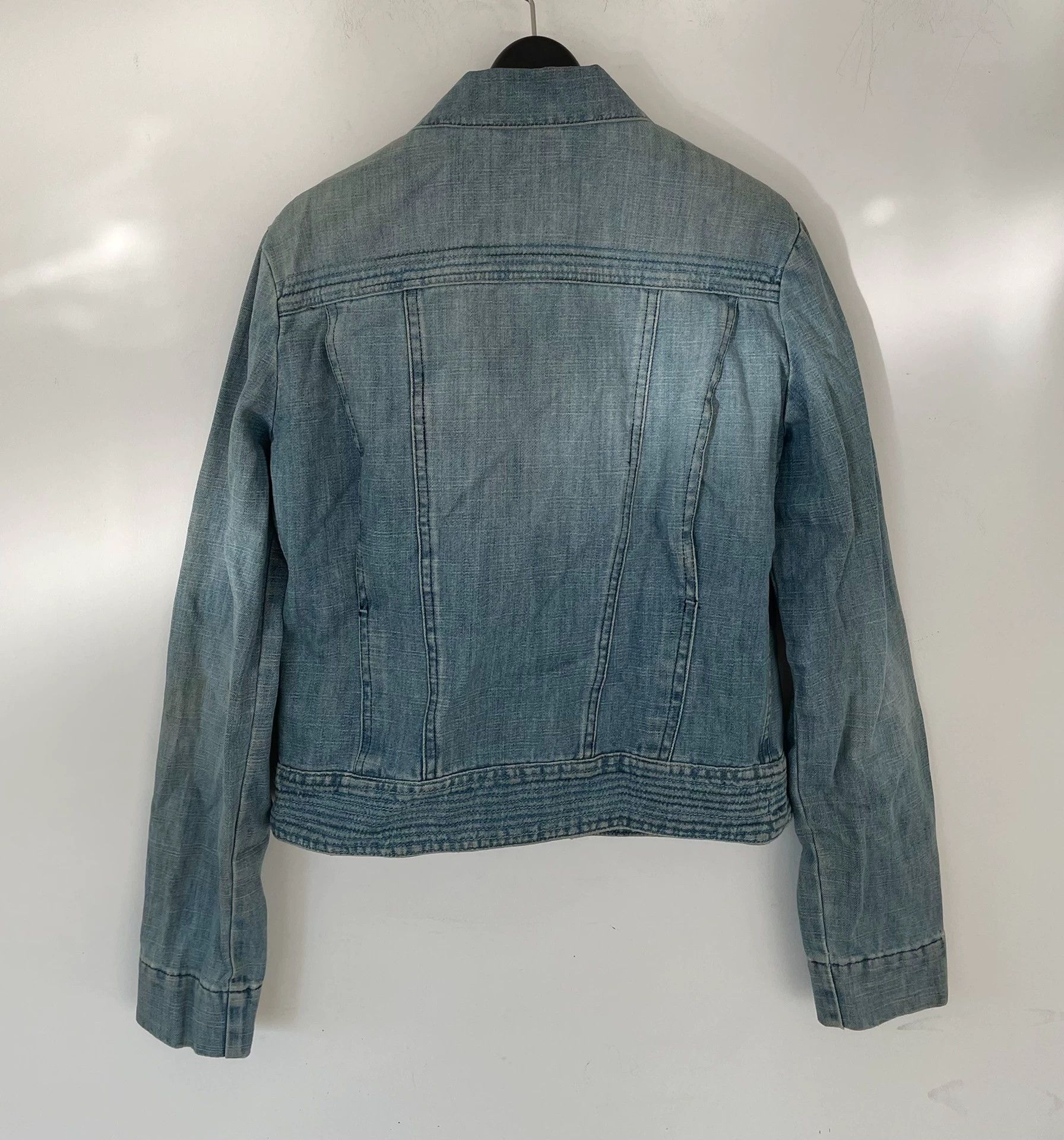 Versace Versace Women's Sub-Line Medusa Chain Denim Jacket Size S / US 4 / IT 40 - 2 Thumbnail