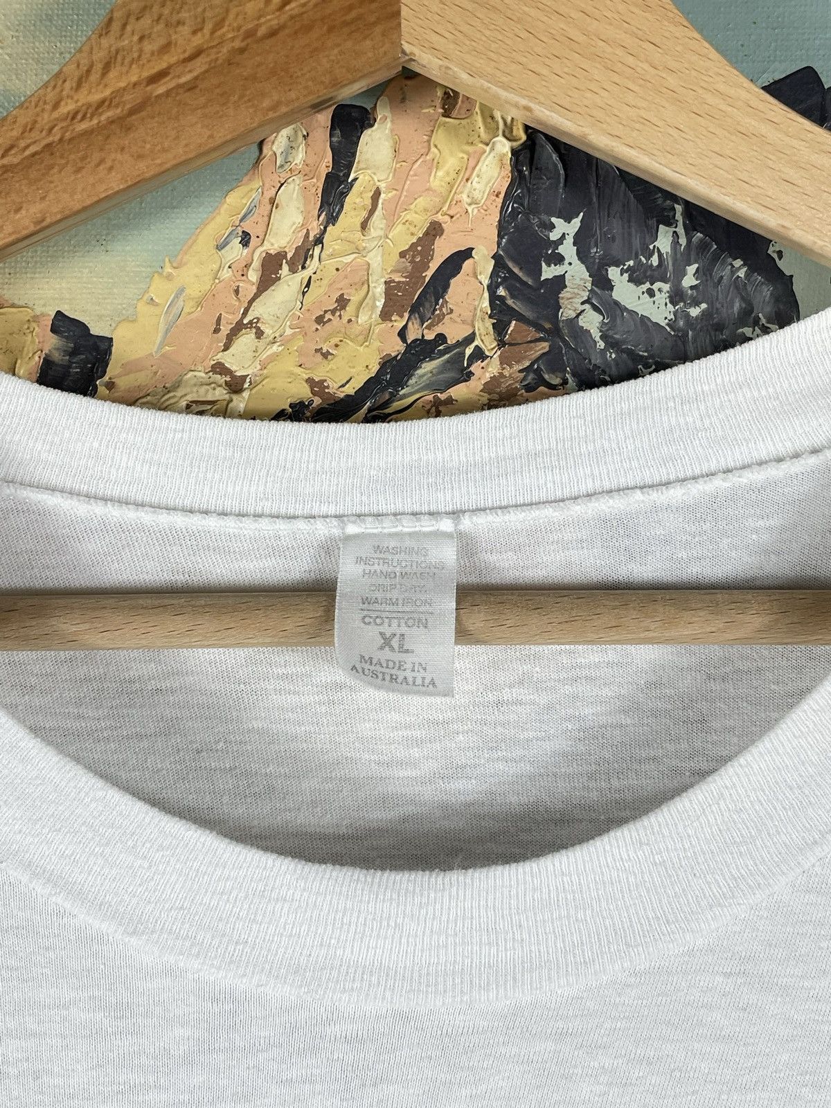 Vintage Vintage retro 90s T shirt Tee Baggy Loose Skate Boxy Art Size US XL / EU 56 / 4 - 6 Thumbnail