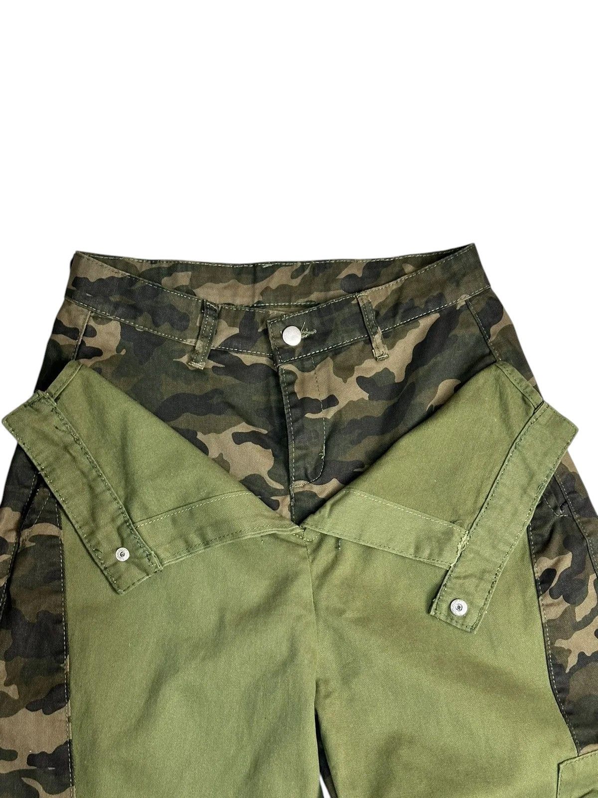 GOA Vintage LGB GOA Flare Military Cargo Pants Ifsixwasnine Size US 32 / EU 48 - 2 Thumbnail