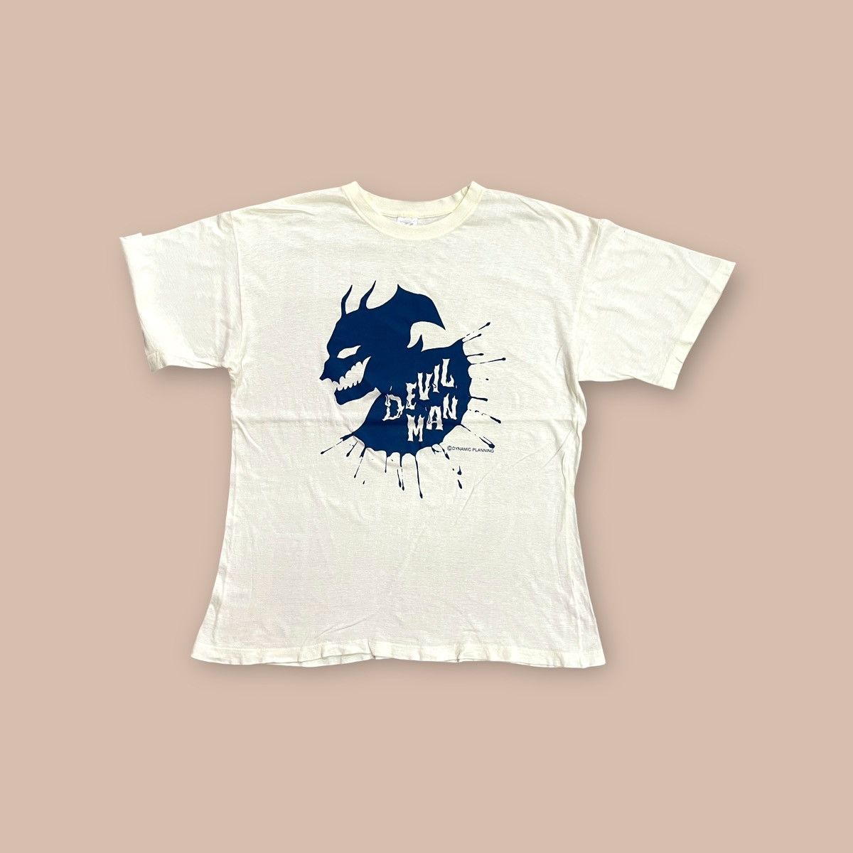 Anime Vintage 90's "DEVILMAN" by BANPRESTO Tee Size US L / EU 52-54 / 3 - 1 Thumbnail