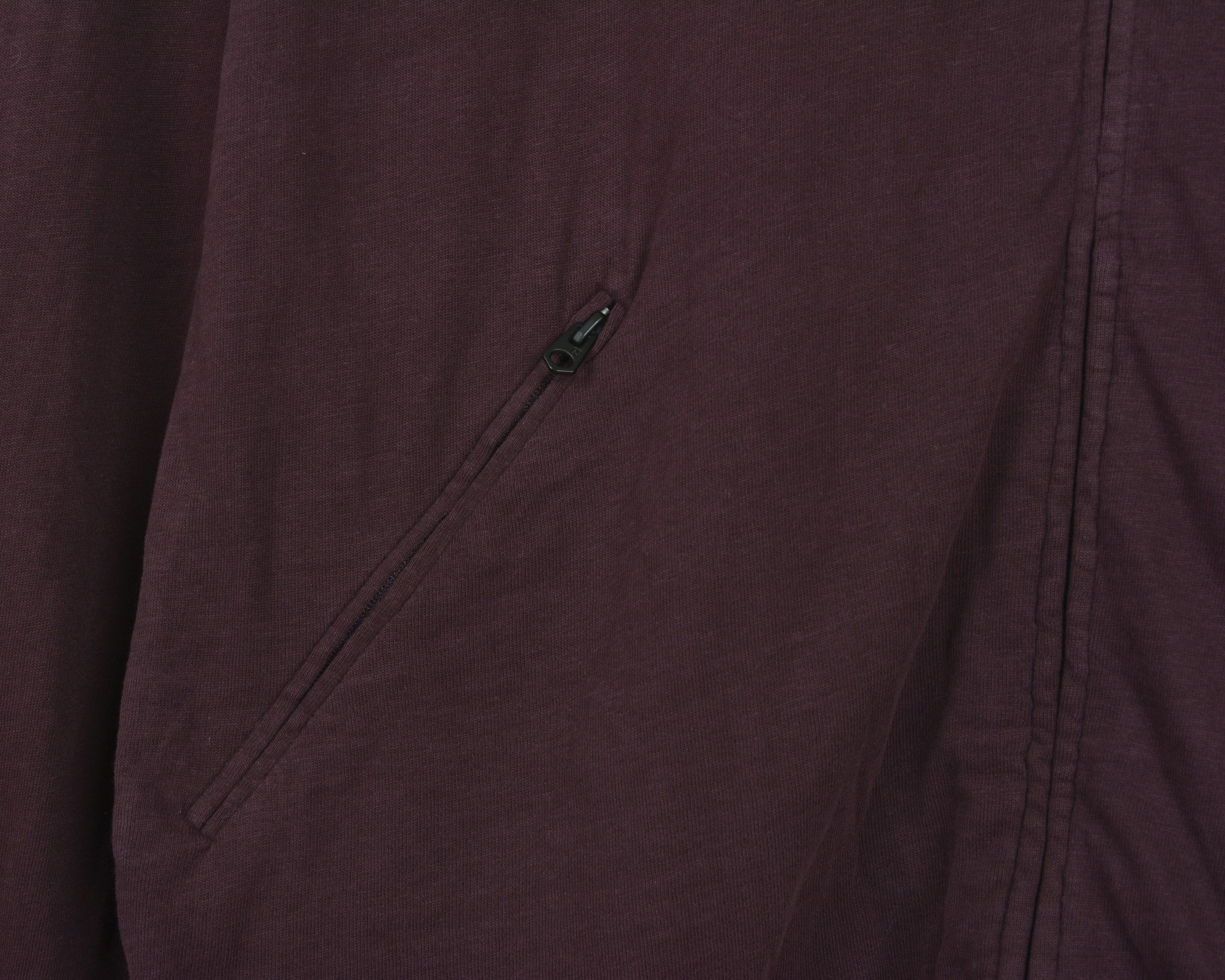 G-Star Zip Up Jumper Jacket Cardigan Sweatshirt Sweater Burgundy Size US XXL / EU 58 / 5 - 4 Thumbnail