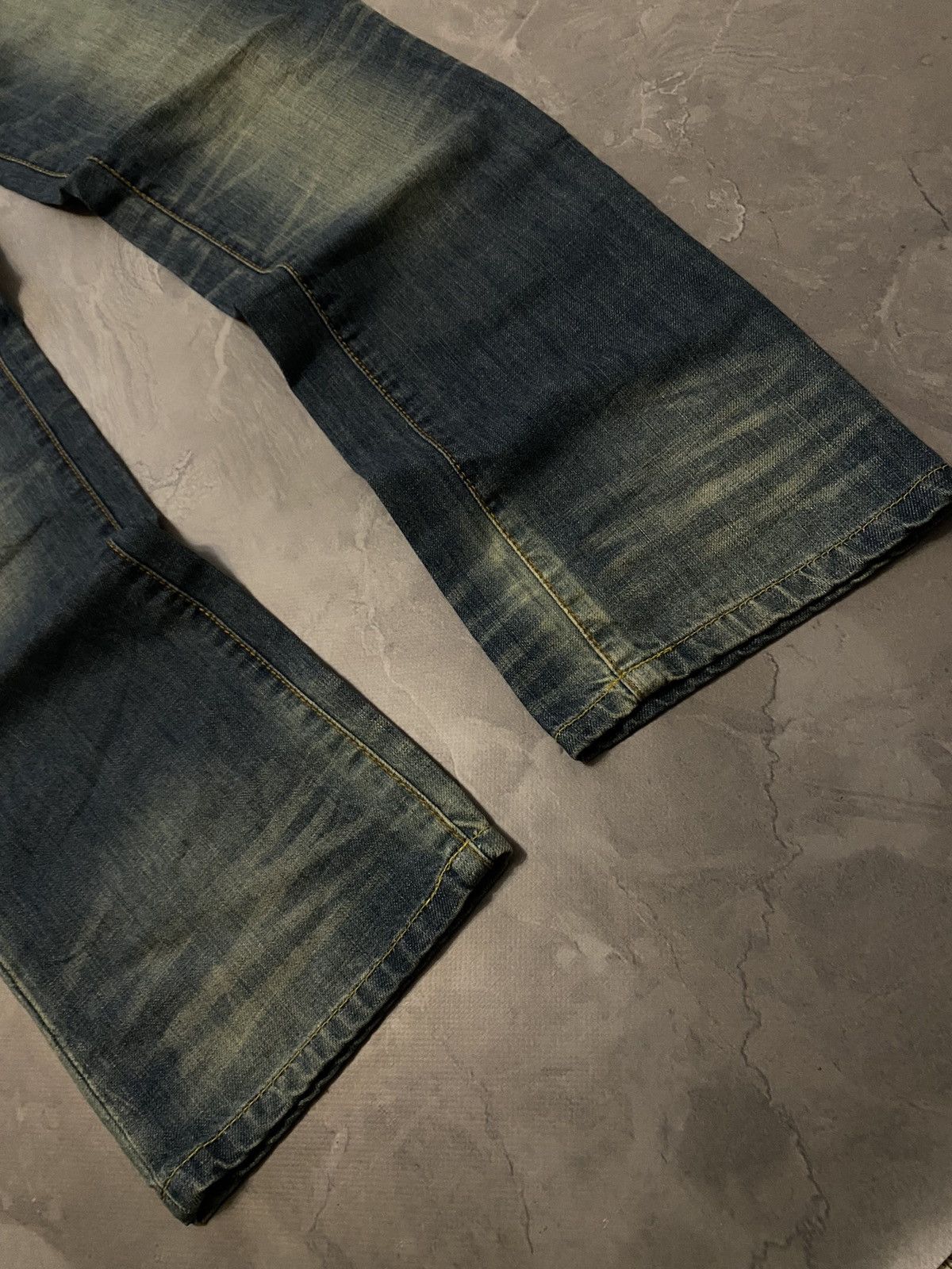 Japanese Brand RARE Balenciaga Style Archive Straight Jean- Y2K Grunge Vibe Size US 29 - 3 Thumbnail