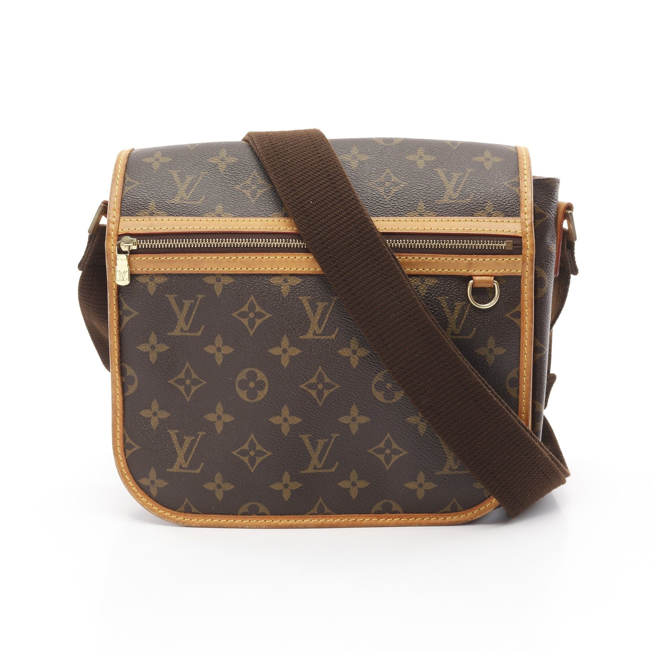 Louis Vuitton Louis Vuitton Messenger Pm Bosforo Monogram Shoulder Bag Leather Brown Size ONE SIZE - 1 Thumbnail