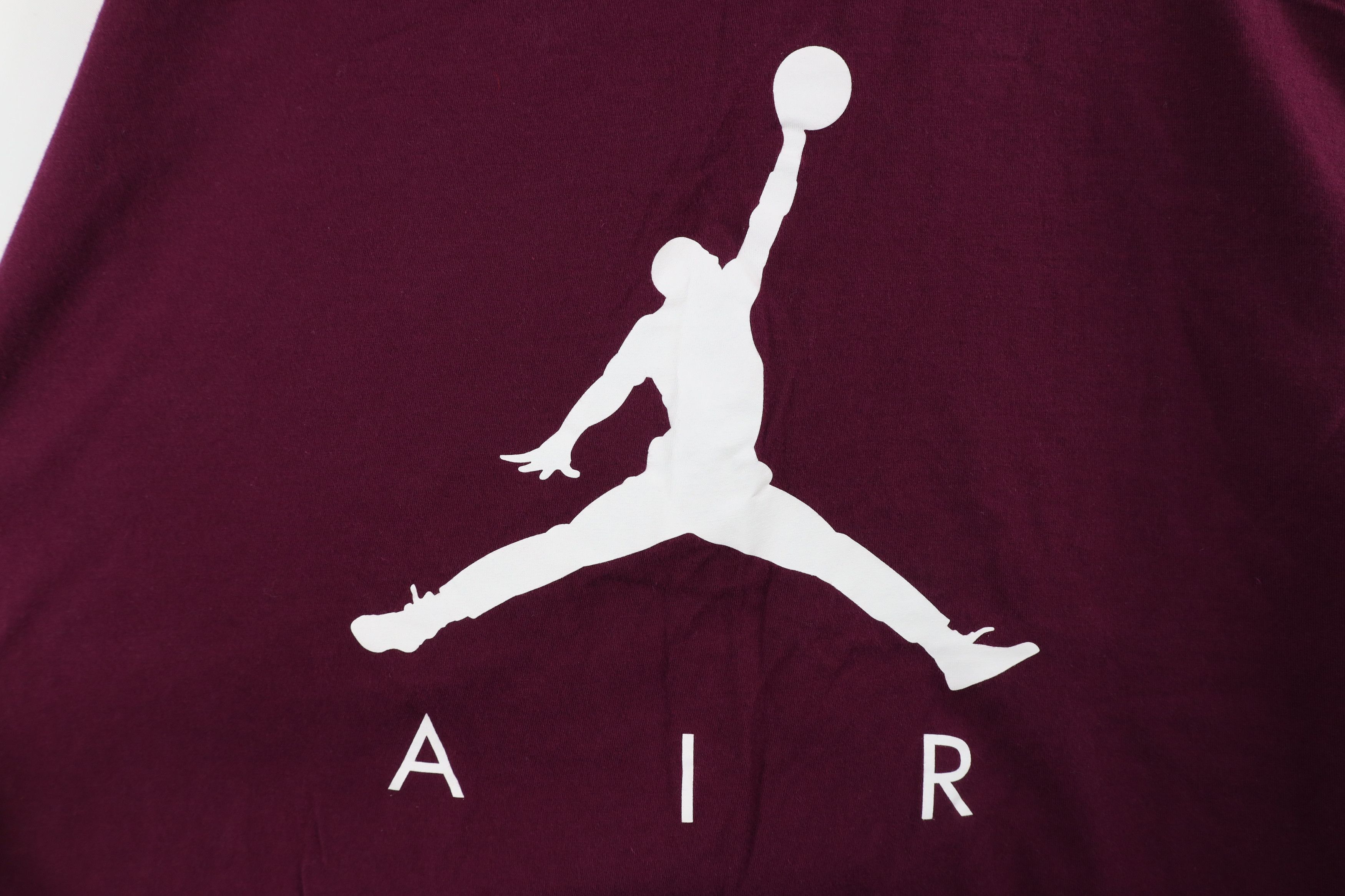 Nike × Vintage Nike Air Jordan Out Air Big Jumpman Logo Long Sleeve T-Shirt Size US XXL / EU 58 / 5 - 5 Thumbnail