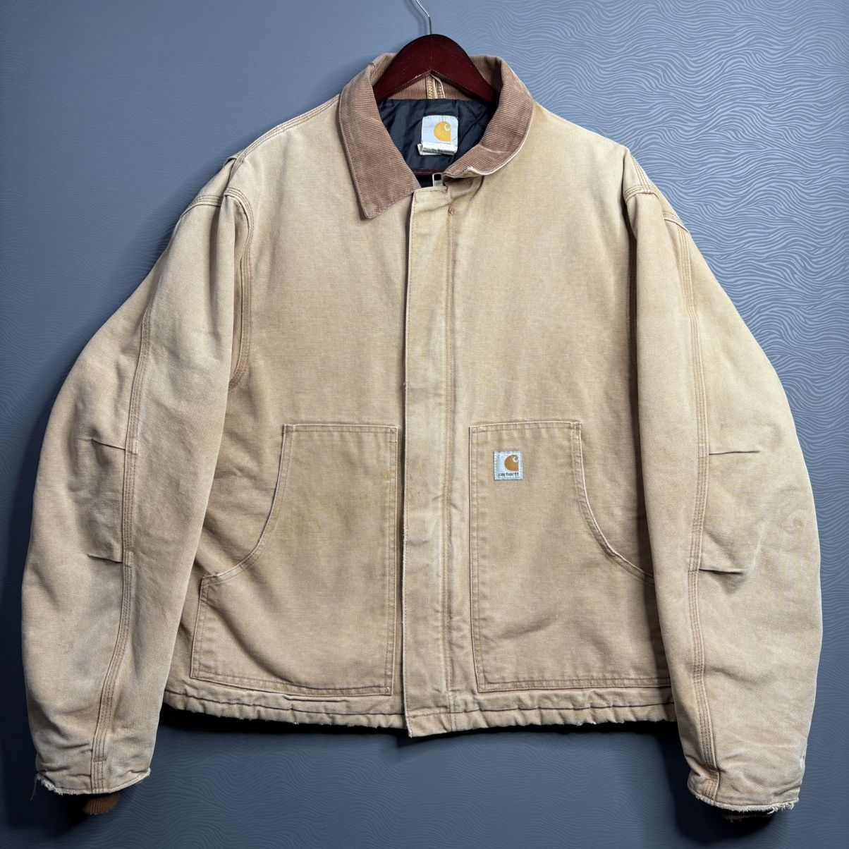 Carhartt × Vintage Vintage 90s RARE Carhartt J02 BRN Quilt lined size large Size US L / EU 52-54 / 3 - 1 Thumbnail