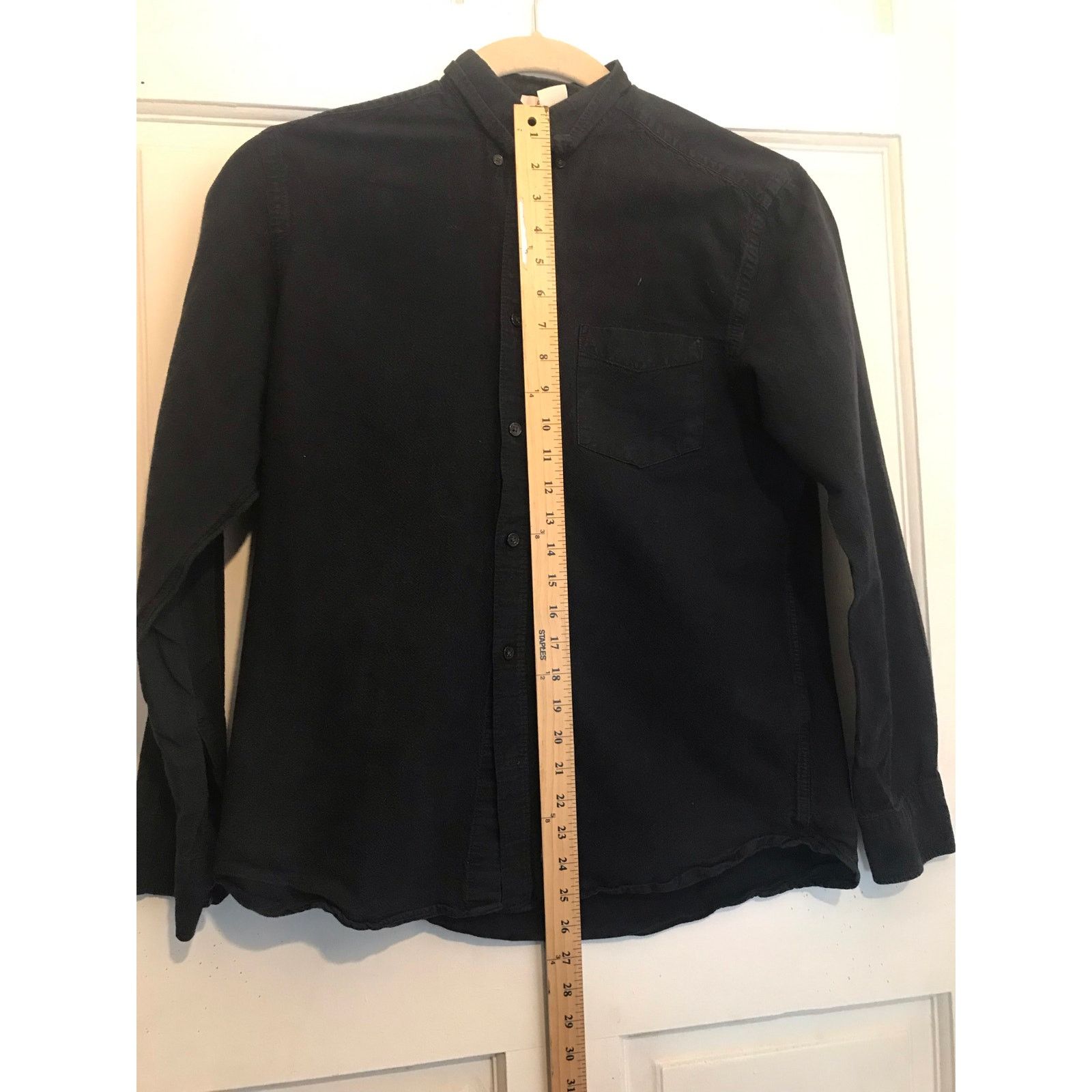 H&M H&M LABEL OF GRAND GOODS Shirt Men's M black LS Size US M / EU 48-50 / 2 - 6 Thumbnail