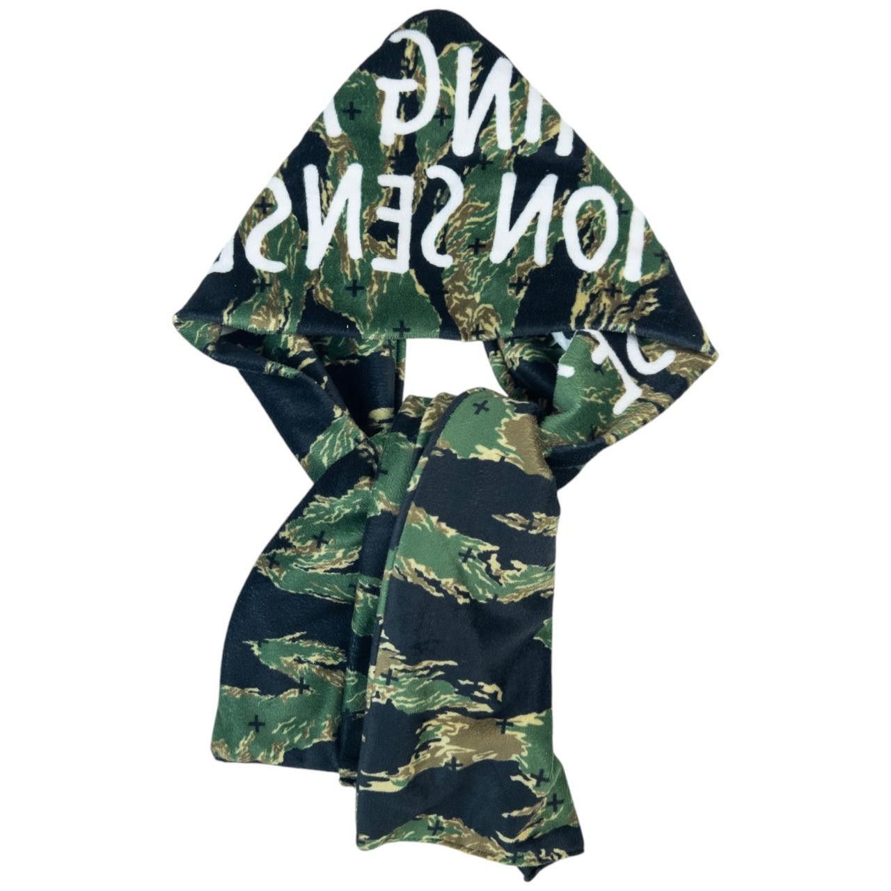Bape Vintage BAPE Common Sense Camo Scarf Size ONE SIZE - 4 Thumbnail