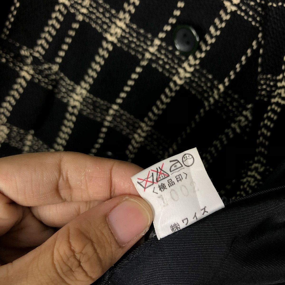 Yohji Yamamoto 🔥VINTAGE YOHJI YAMAMOTO Y’S DOUBLE BREAST JACKET TARTAN Size US S / EU 44-46 / 1 - 19 Thumbnail