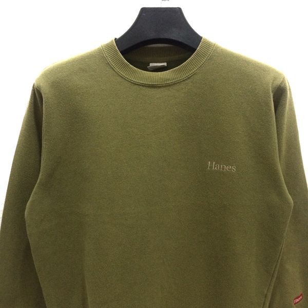 Hanes × Vintage HANES Spell Out Sweatshirt Fit To Small Size US S / EU 44-46 / 1 - 3 Thumbnail