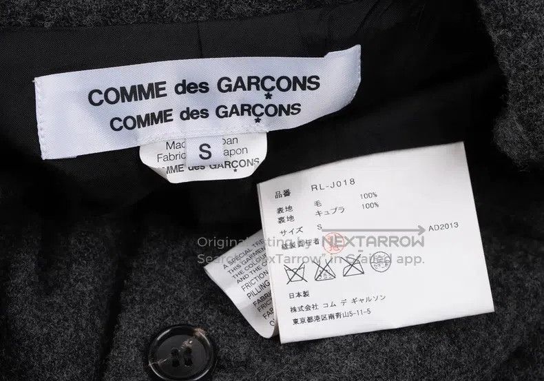Comme des Garcons Comme Des Garcons Fleece Jacket Size S / US 4 / IT 40 - 4 Thumbnail