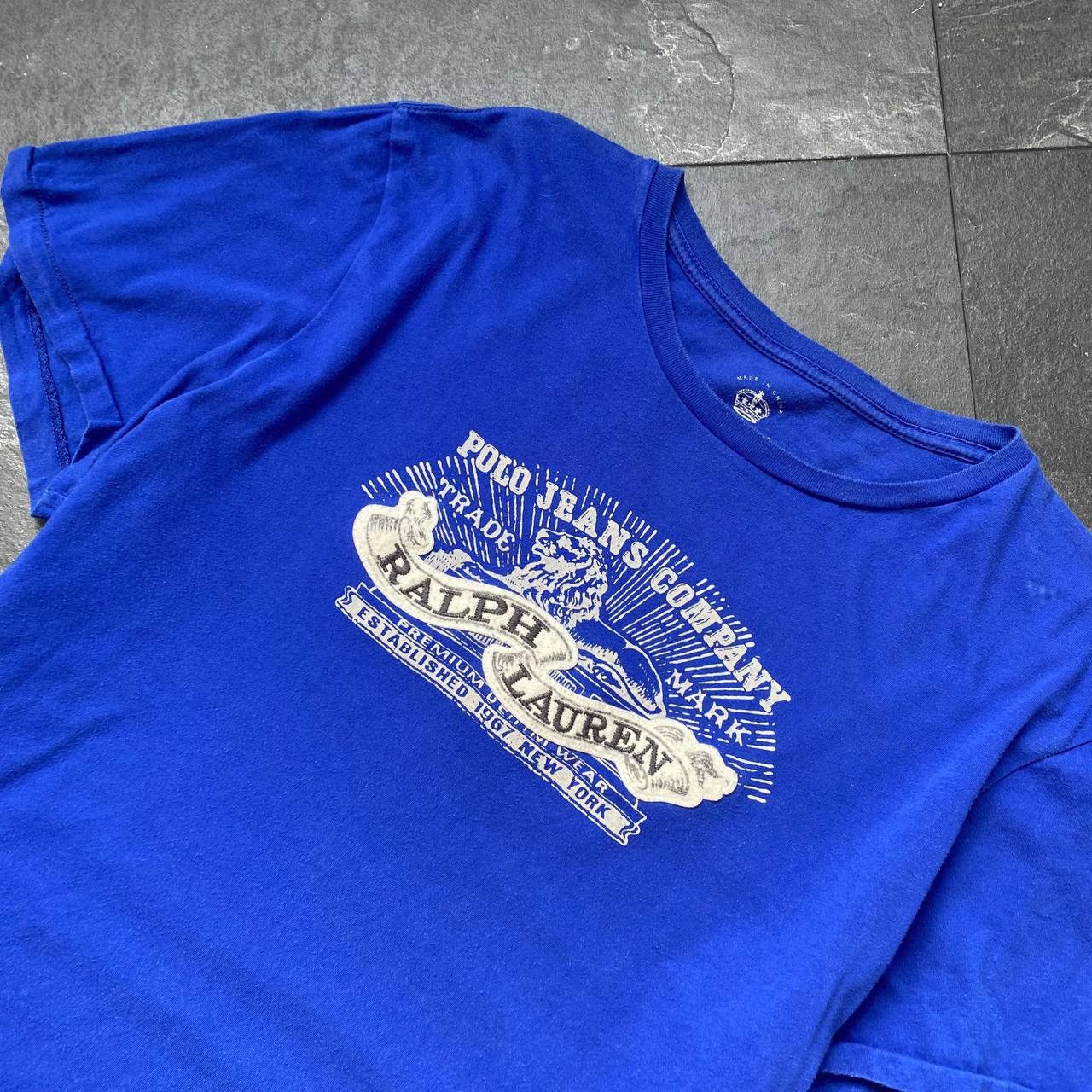Polo Ralph Lauren Vintage big logo polo Ralph Lauren tee shirts Size US XL / EU 56 / 4 - 2 Thumbnail