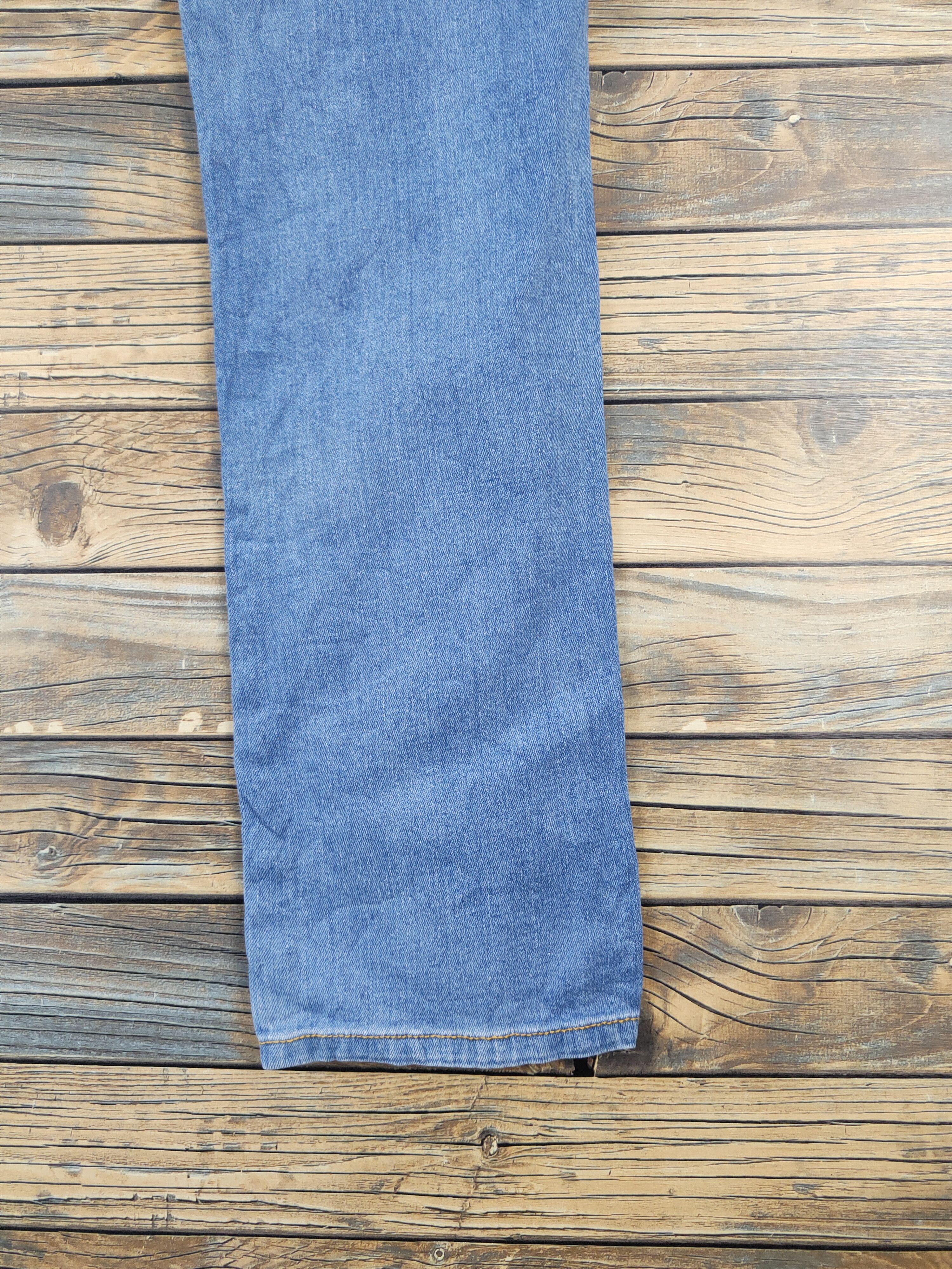 Japanese Brand Blue Monster Blue Distressed Ripped Jeans #W1951 Size US 32 / EU 48 - 14 Thumbnail