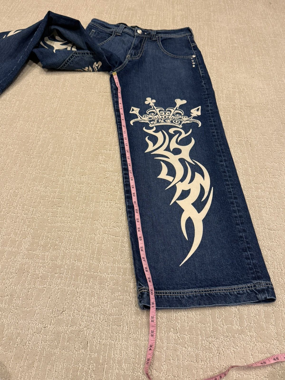 JNCO JNCO Gambler Jeans Size 30" / US 8 / IT 44 - 4 Thumbnail