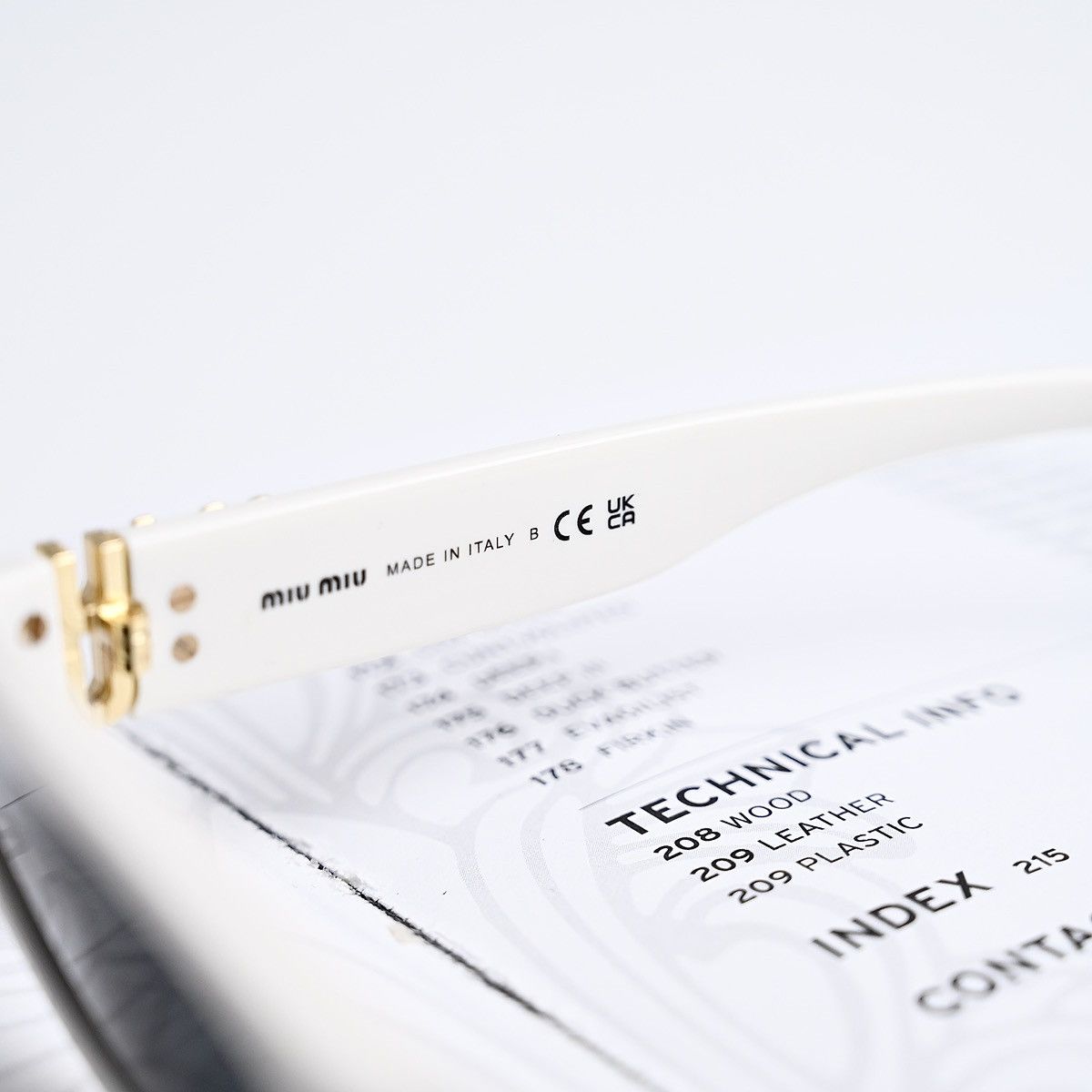 Miu Miu MIU MIU 0MU 09YS SUNGLASSES Size ONE SIZE - 5 Thumbnail