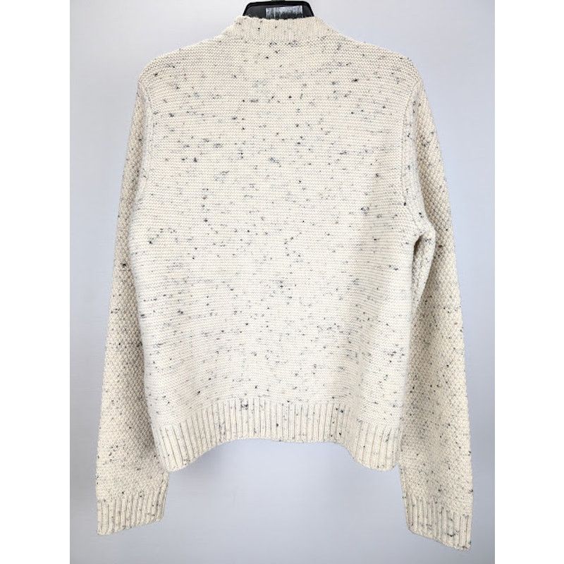 Bottega Veneta o1rshd1 MW Wool Multist Fish Sweater in Dove Size US M / EU 48-50 / 2 - 9 Thumbnail