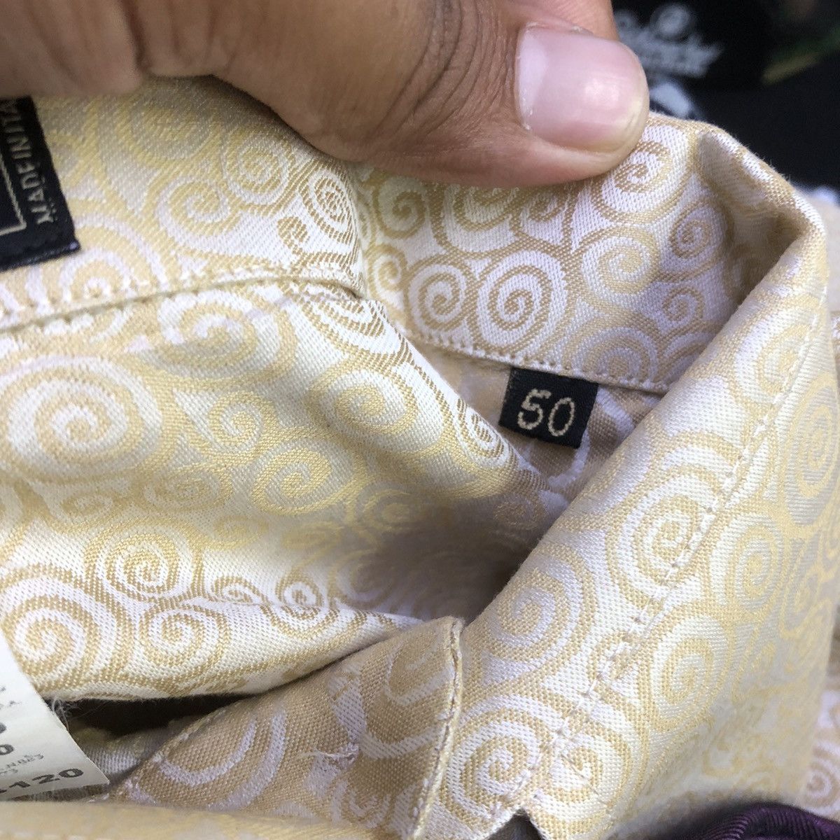 Versace GIANNI VERSACE BUTTON SHIRT Size US L / EU 52-54 / 3 - 15 Thumbnail