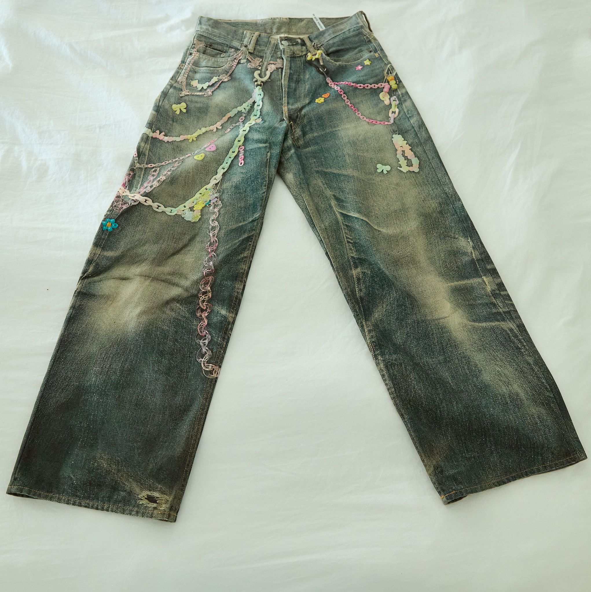 Acne Studios Acne Studios Trompe L'Oeil 1981 Mid Blue Denim Size US 30 / EU 46 - 1 Thumbnail
