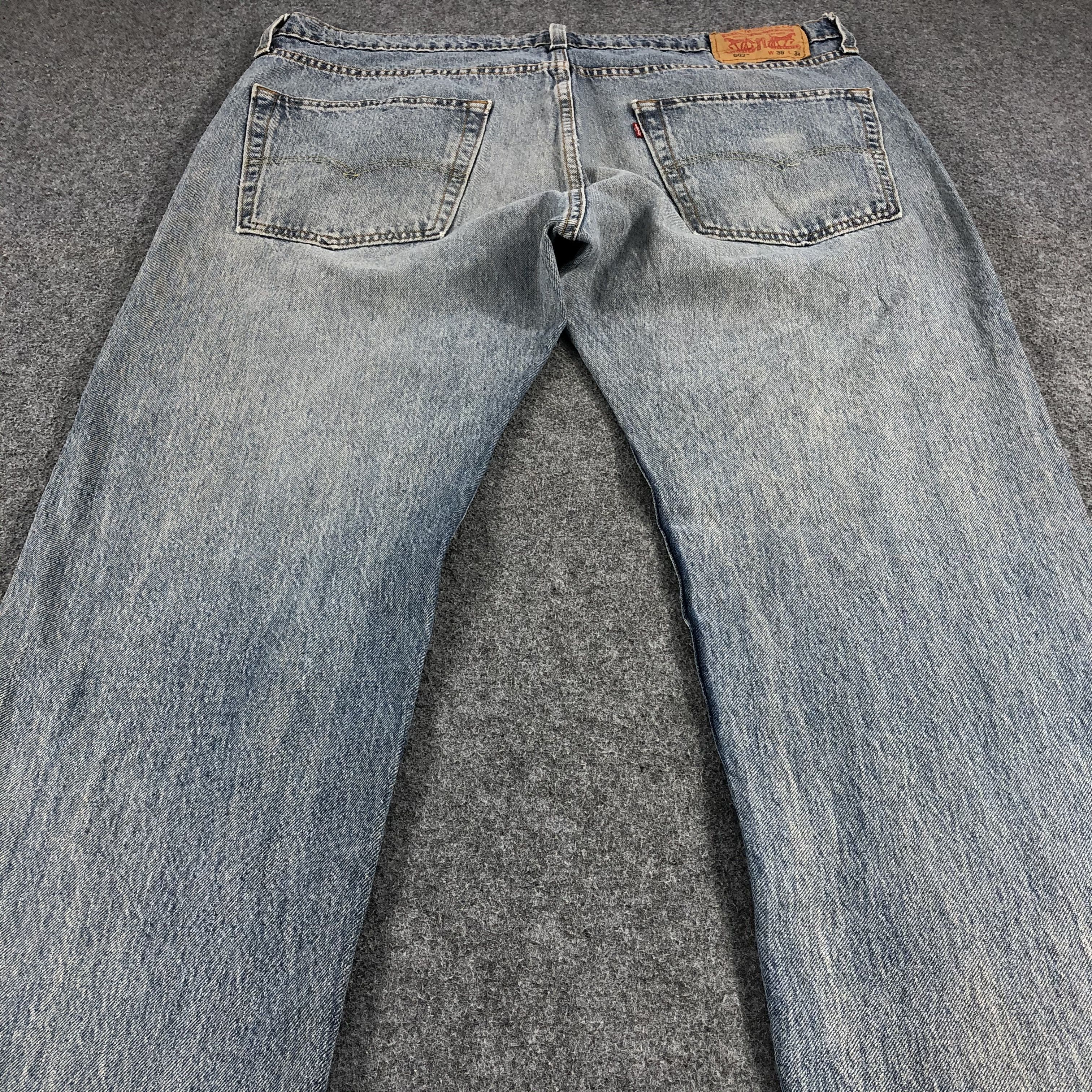 Levi's × Vintage Vintage Blue Wash Levis 502 Jeans-JM1237 Size US 39 - 4 Thumbnail